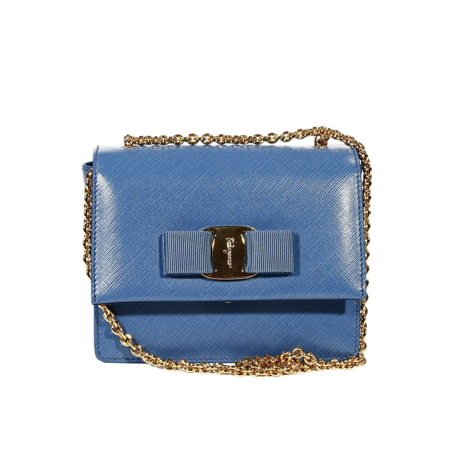 Ferragamo Handbag in Blue (Avion) | Lyst