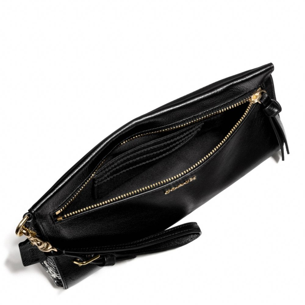 two coach wristlets