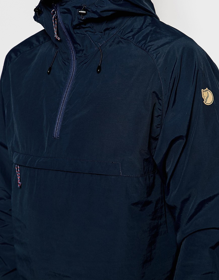 Lyst Fjallraven High Coast Wind Overhead Jacket Navy in Blue for Men