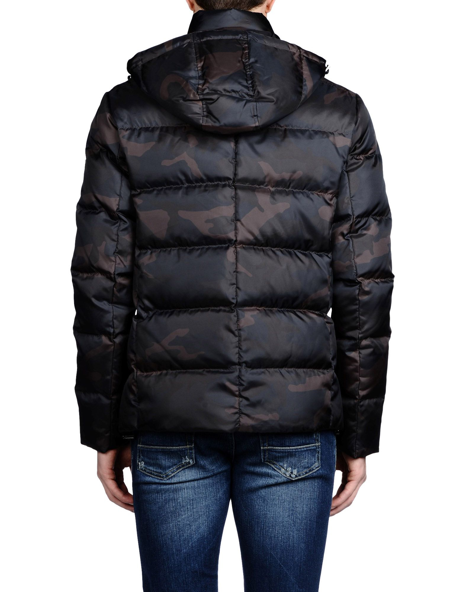 Lyst Michael Kors Down Jacket in Brown for Men