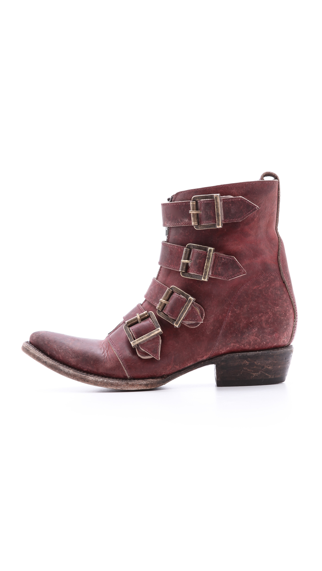 Lyst - Freebird By Steven Skelter Boots Red in Red