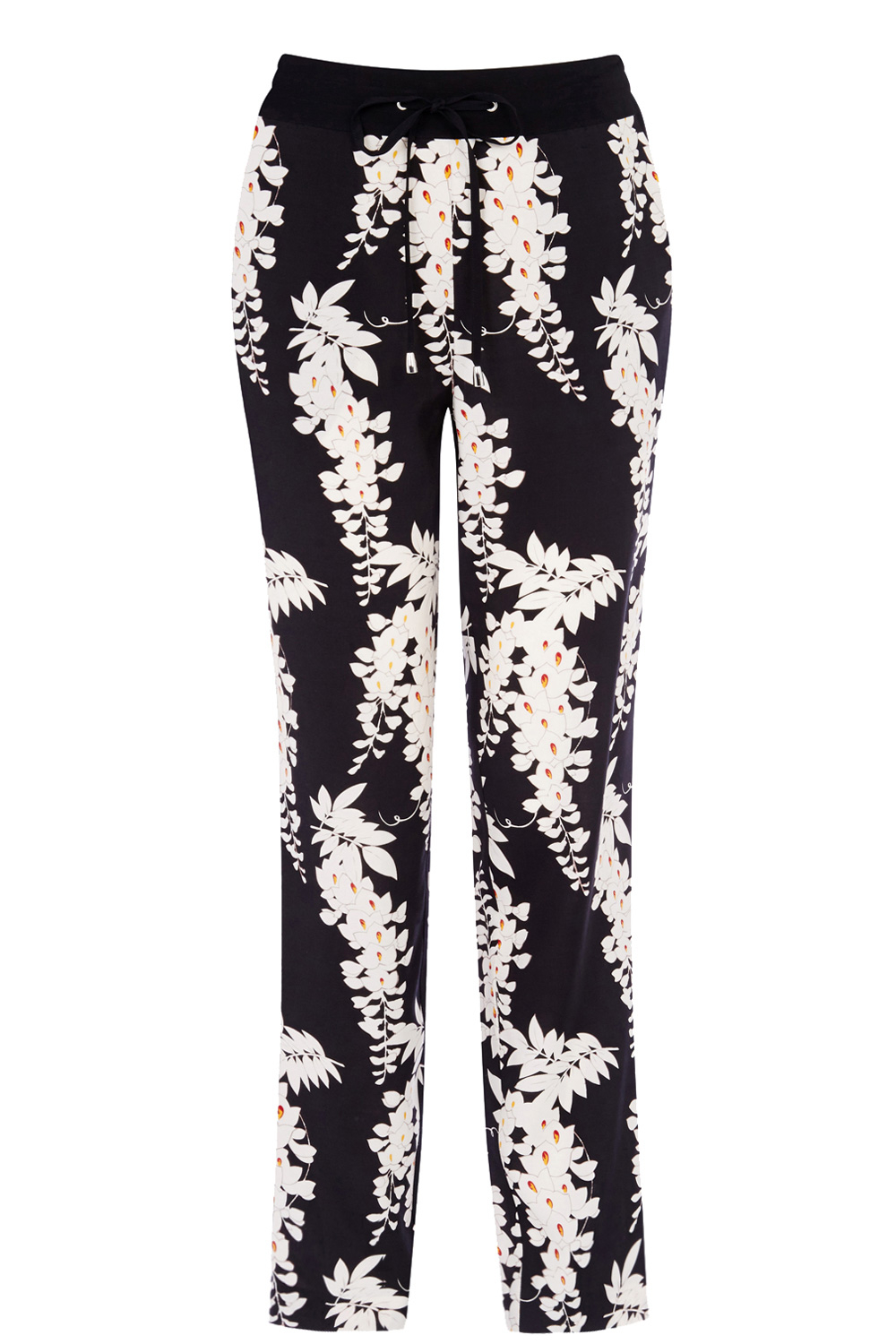 Lyst - Oasis Relaxed Oriental Trousers in Black