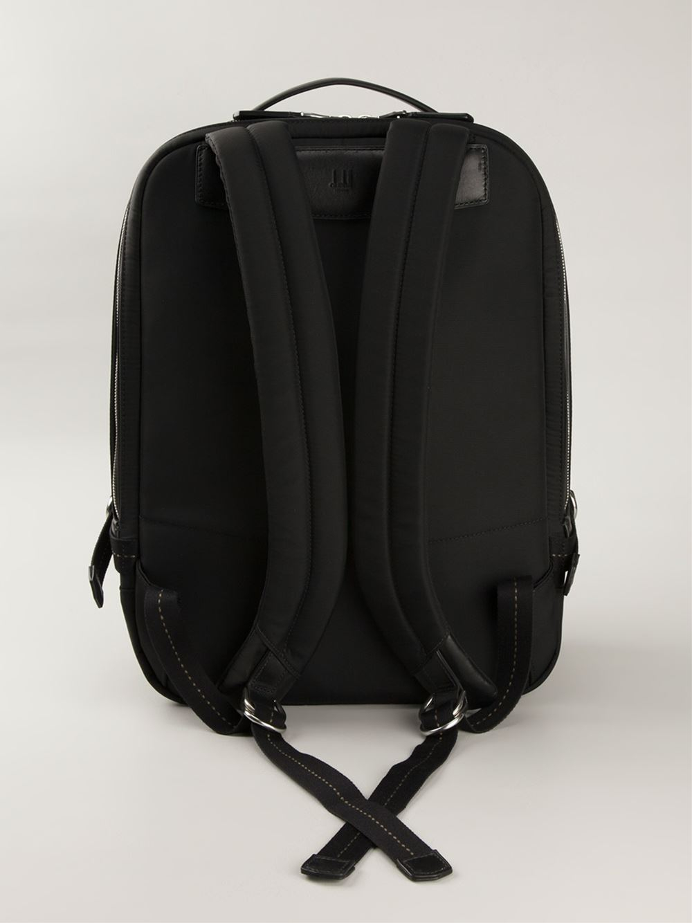 Dunhill Front Pocket Backpack in Black for Men | Lyst