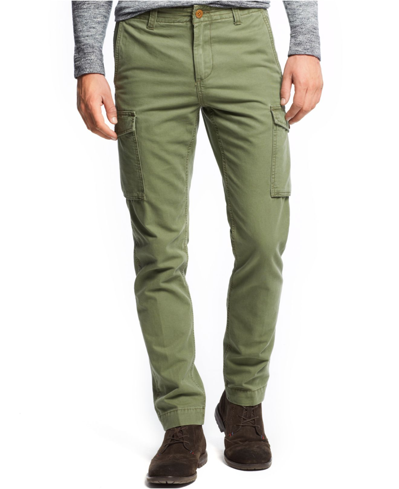 Lyst - Tommy Hilfiger Phillip Cargo Pants in Green for Men