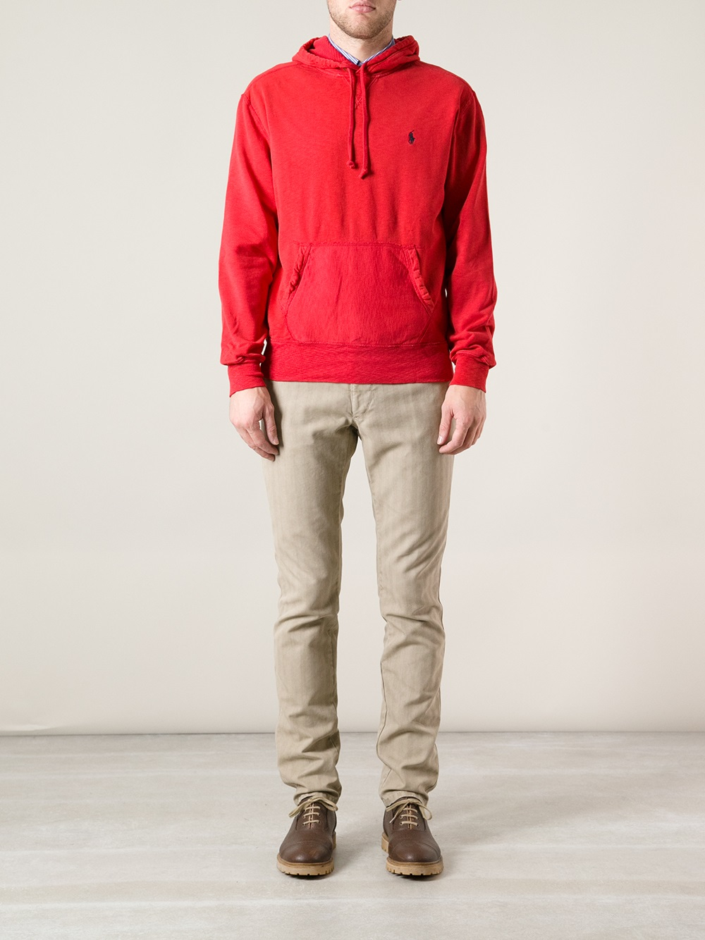 Polo ralph lauren Classic Hoodie in Red for Men Lyst