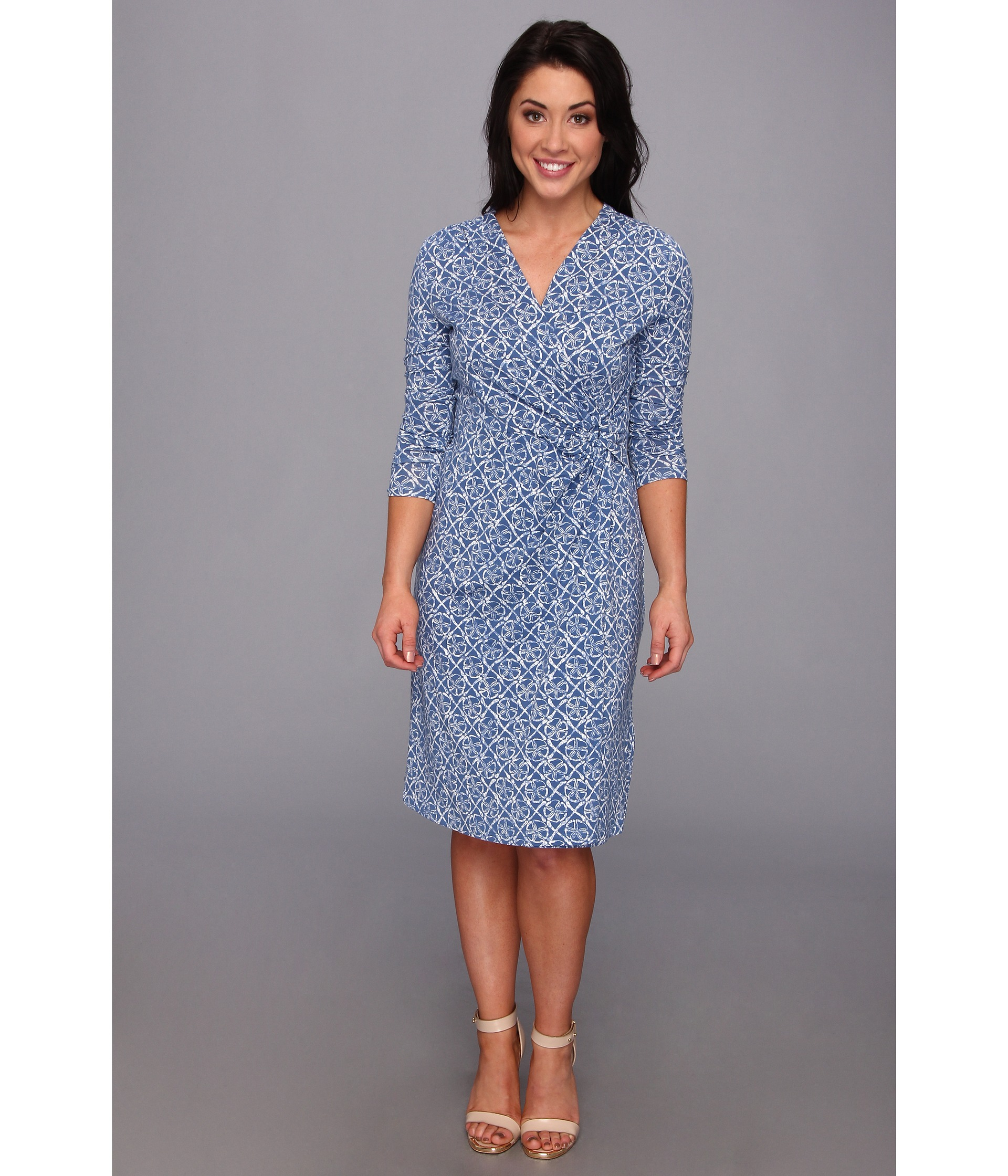 Lyst - Pendleton Petite Breezeway Dress in Blue