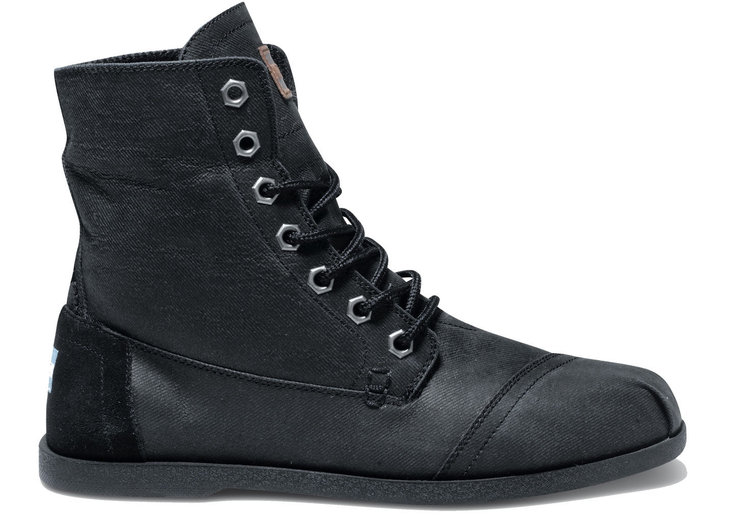 TOMS Aviator Twill Mens Utility Boots in Black for Men Lyst