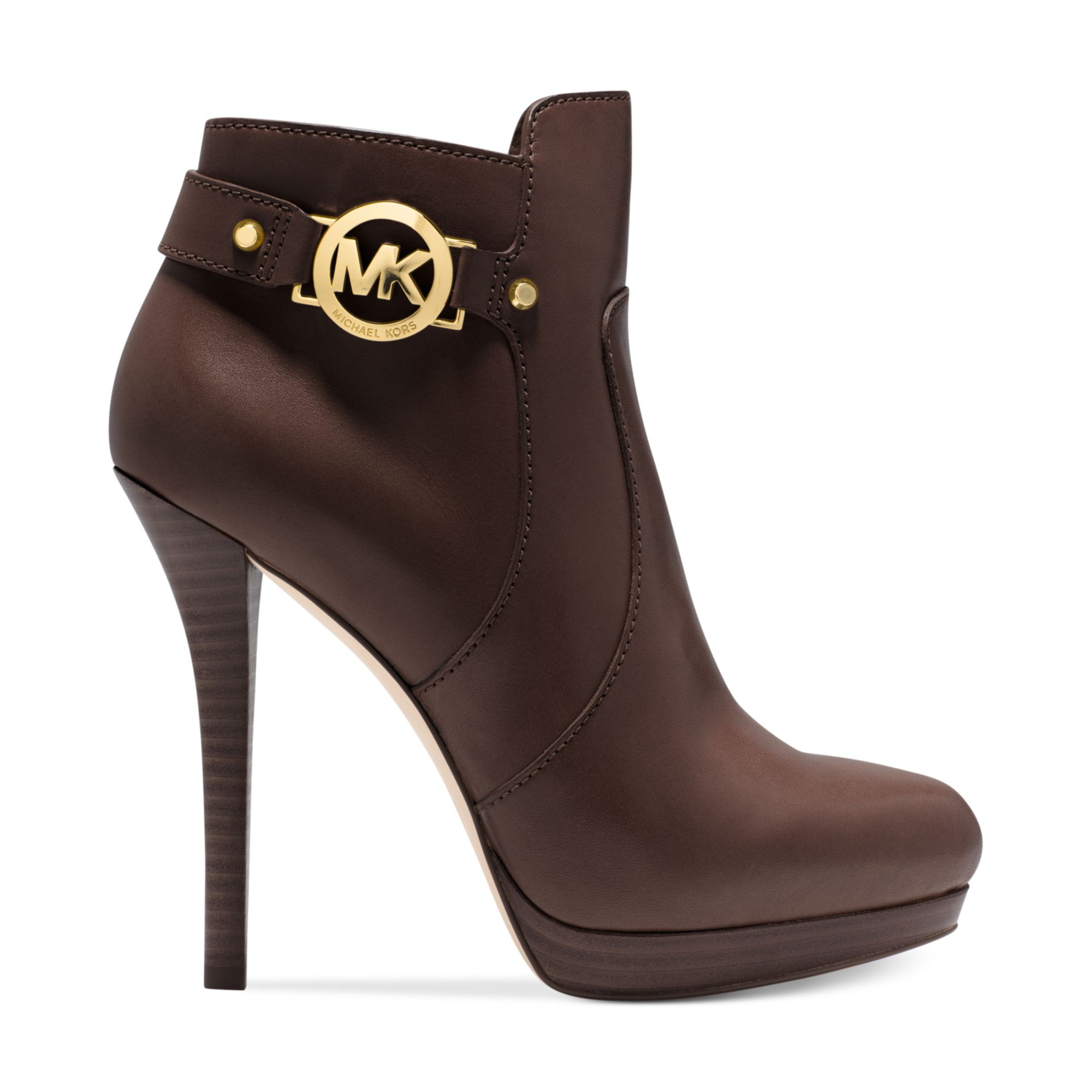 michael kors platform booties