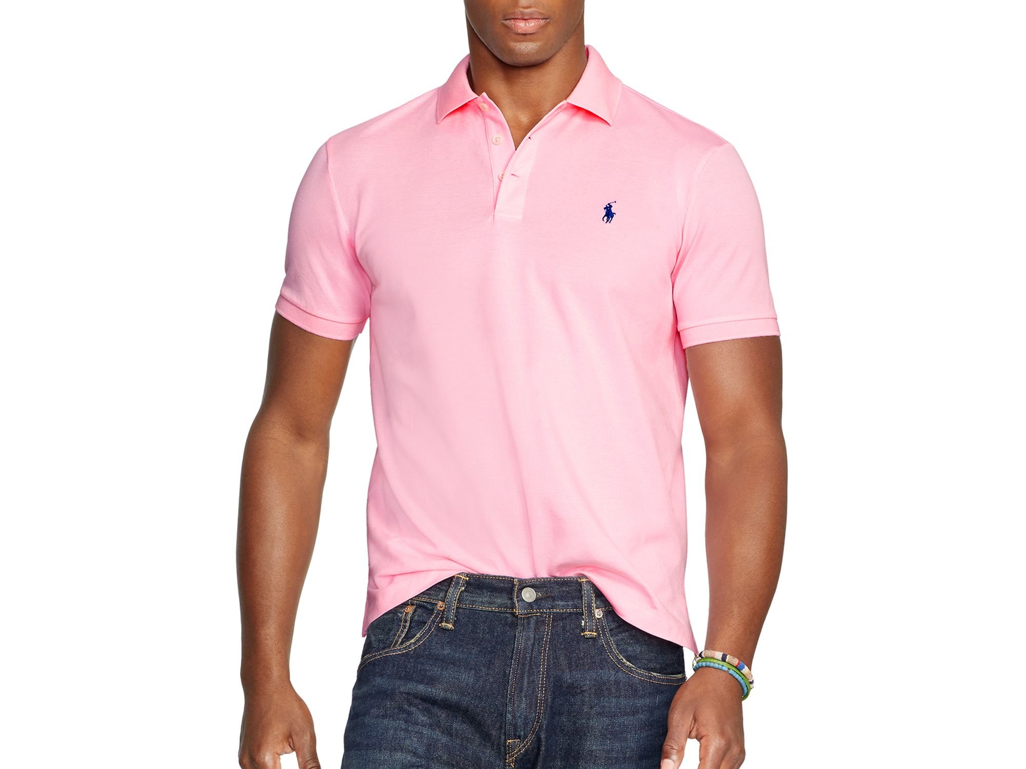 baby pink ralph lauren polo