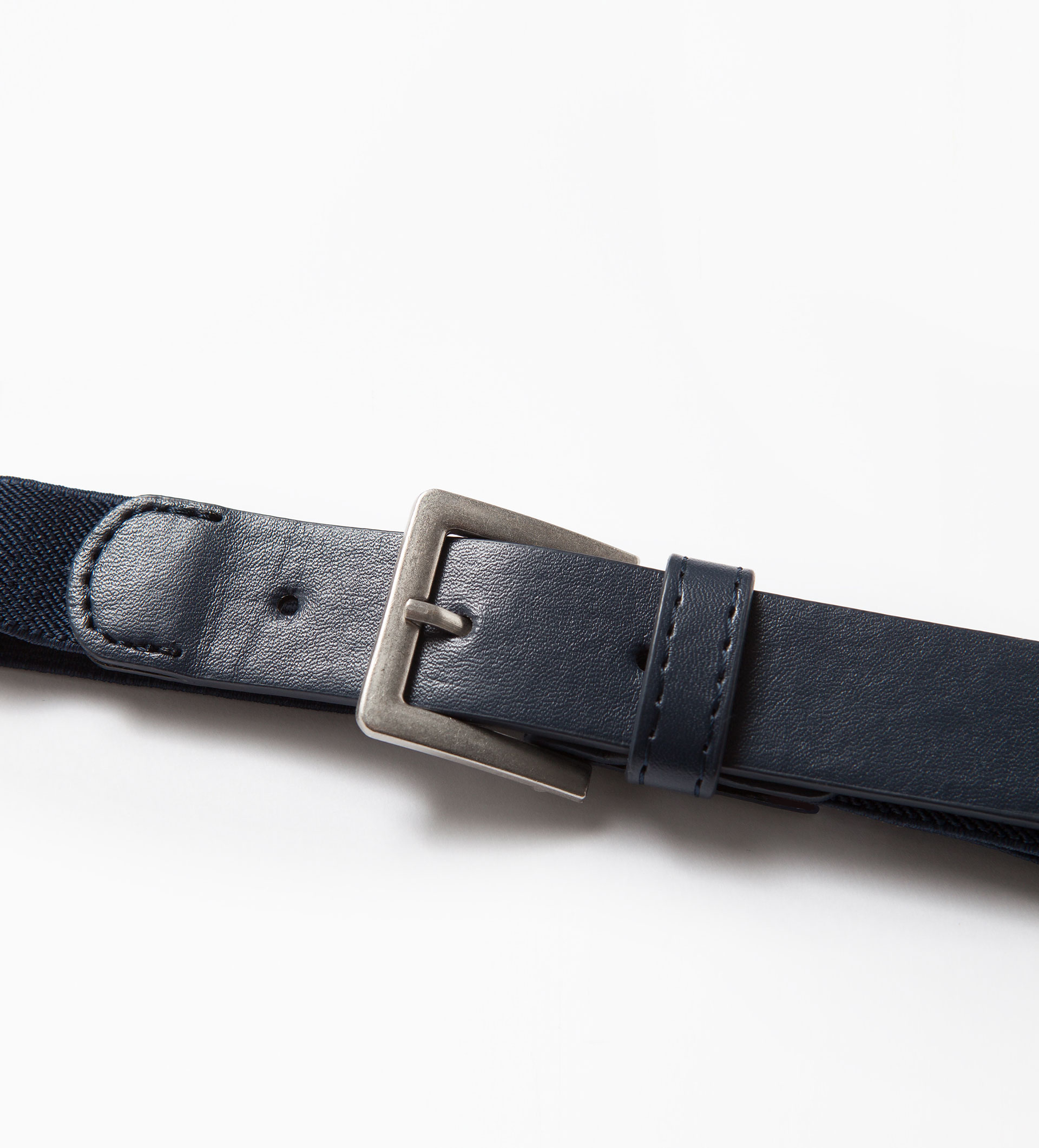 Zara Elastic Belt in Blue Lyst