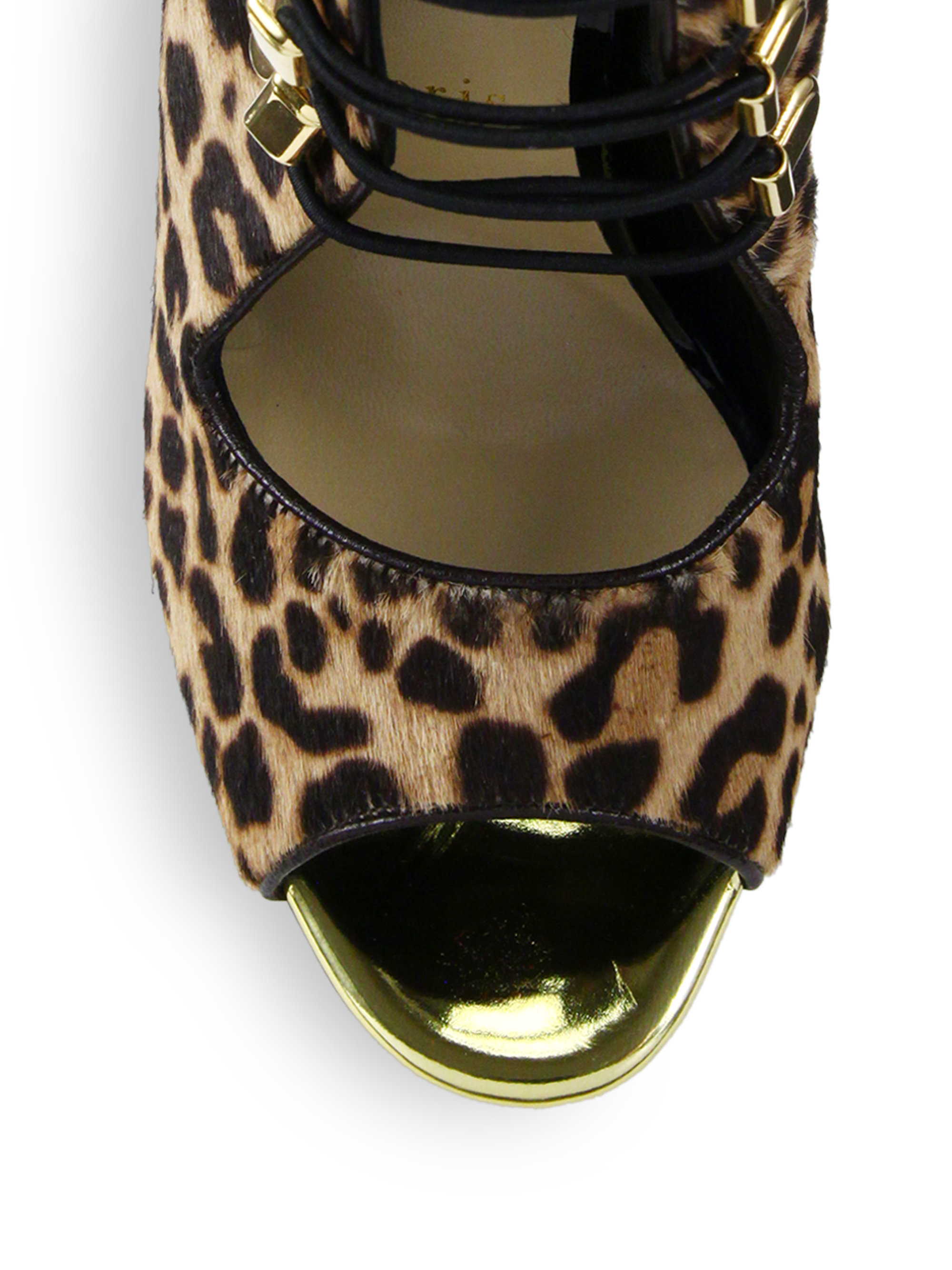 christian louboutin leopard print ponyhair sandals | Boulder ...