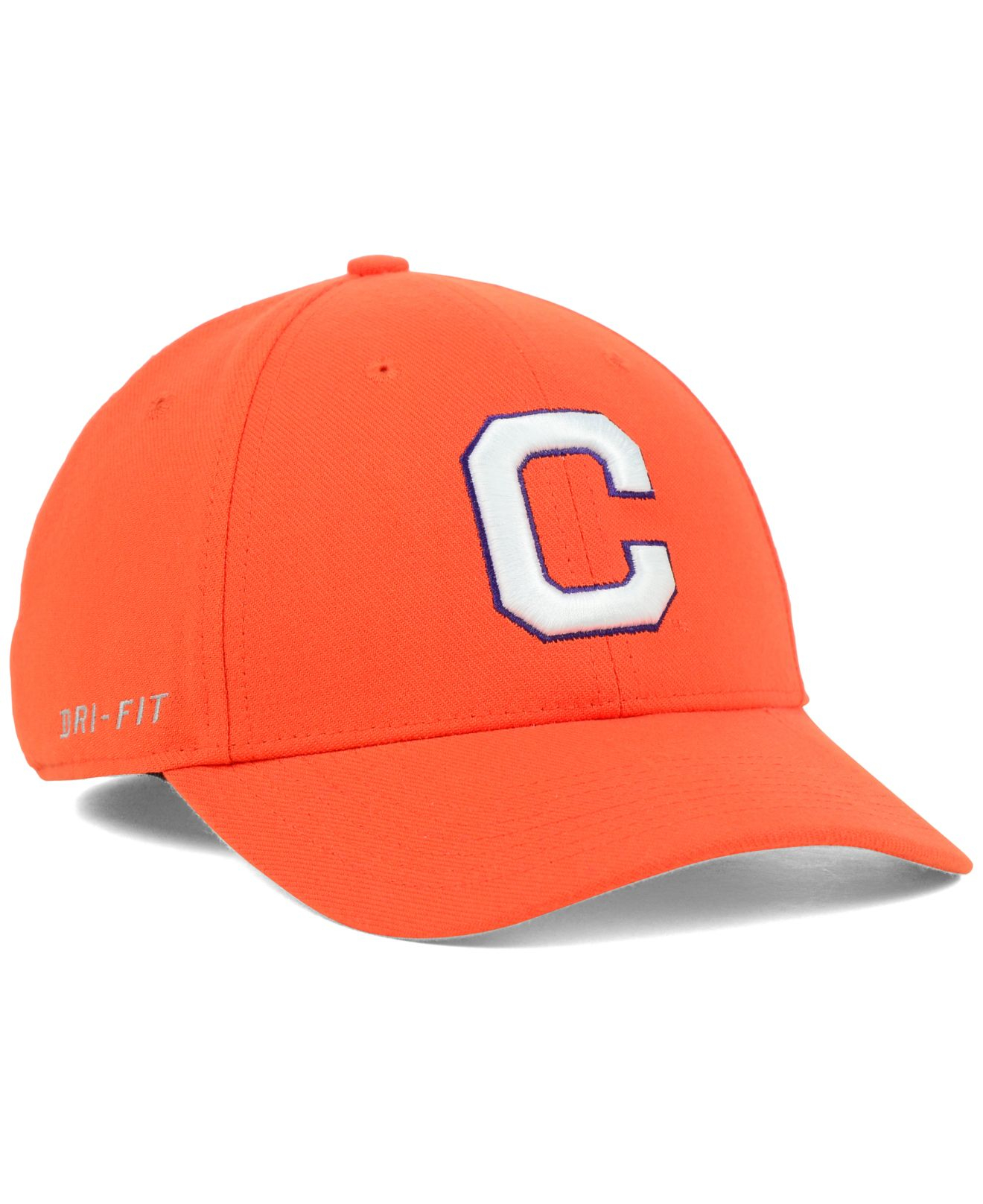 clemson nike dri fit hat