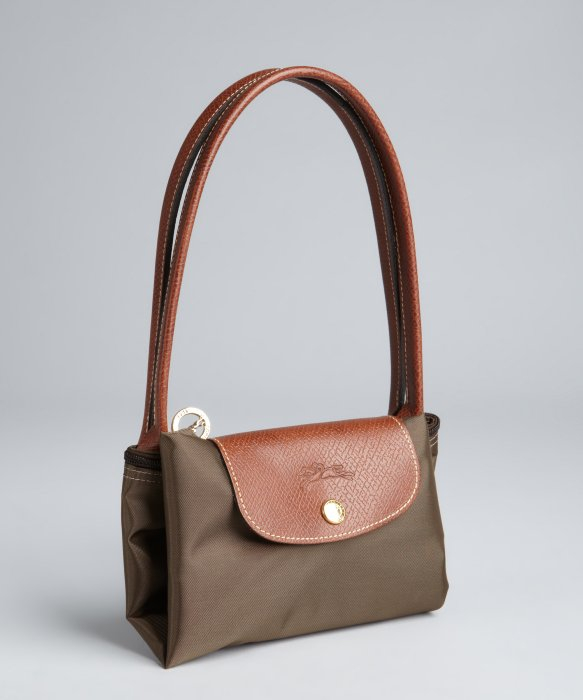 Longchamp Le Pliage L Taupe Longchamp Le Pliage L Taupe