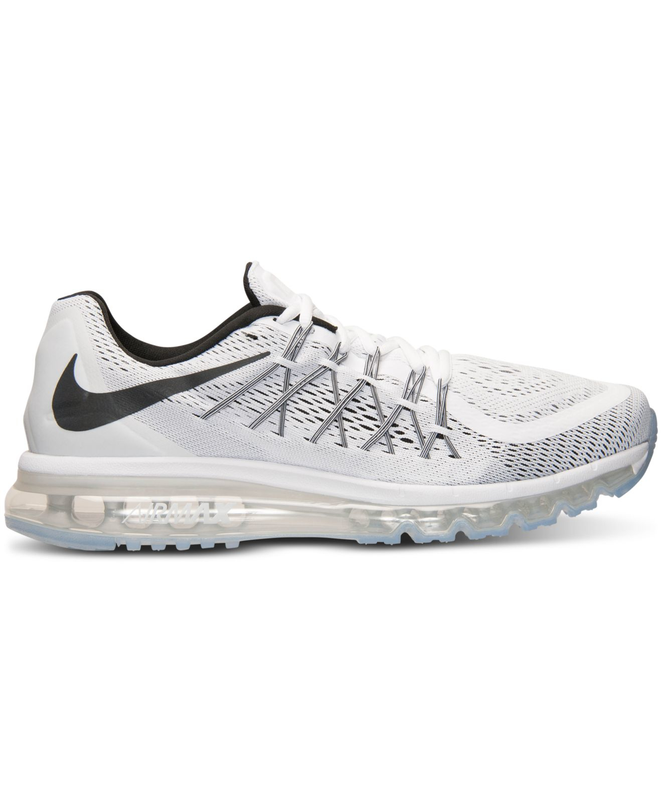 Nike Men's Air Max 2015 Running Sneakers From Finish Line in White for Men | Lyst