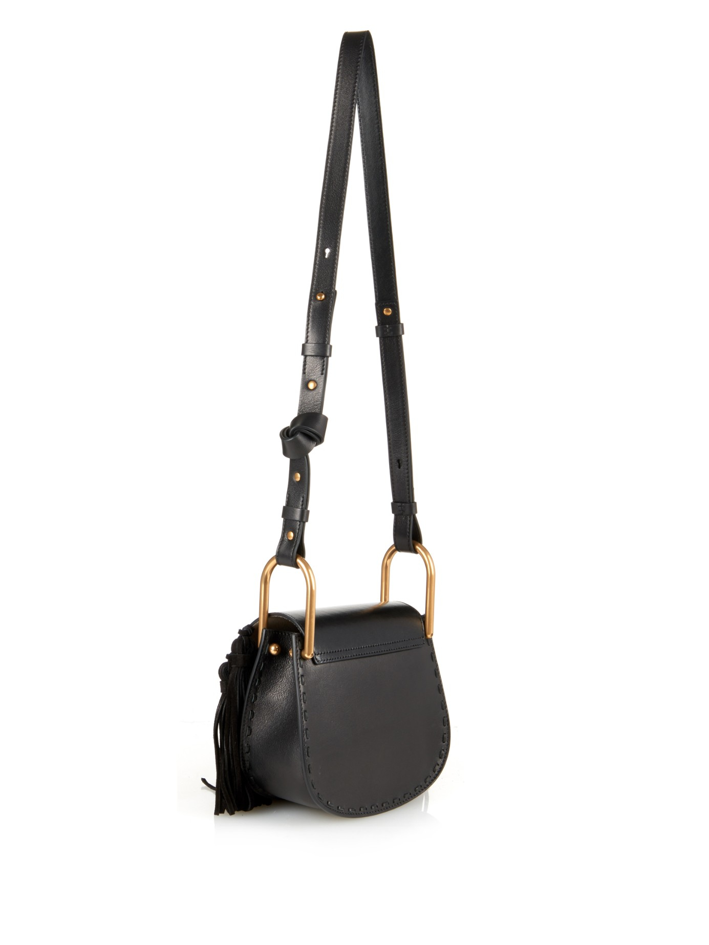 Chlo Hudson Mini Cross-Body Bag in Black | Lyst