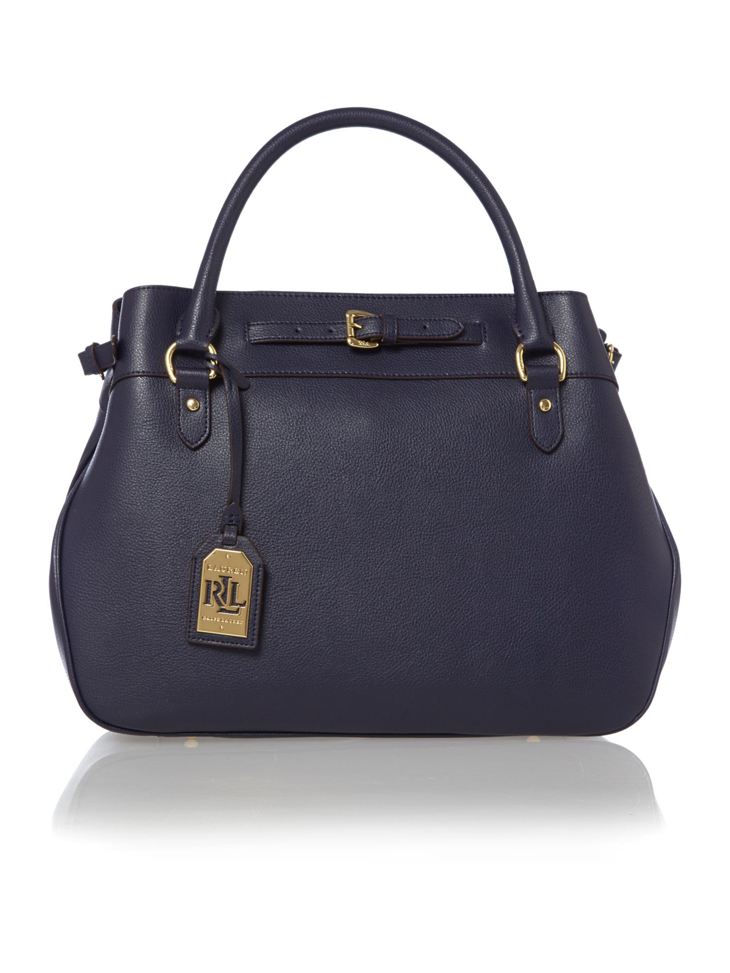 Lauren by ralph lauren Layla Navy Large Tote Bag in Blue Lyst