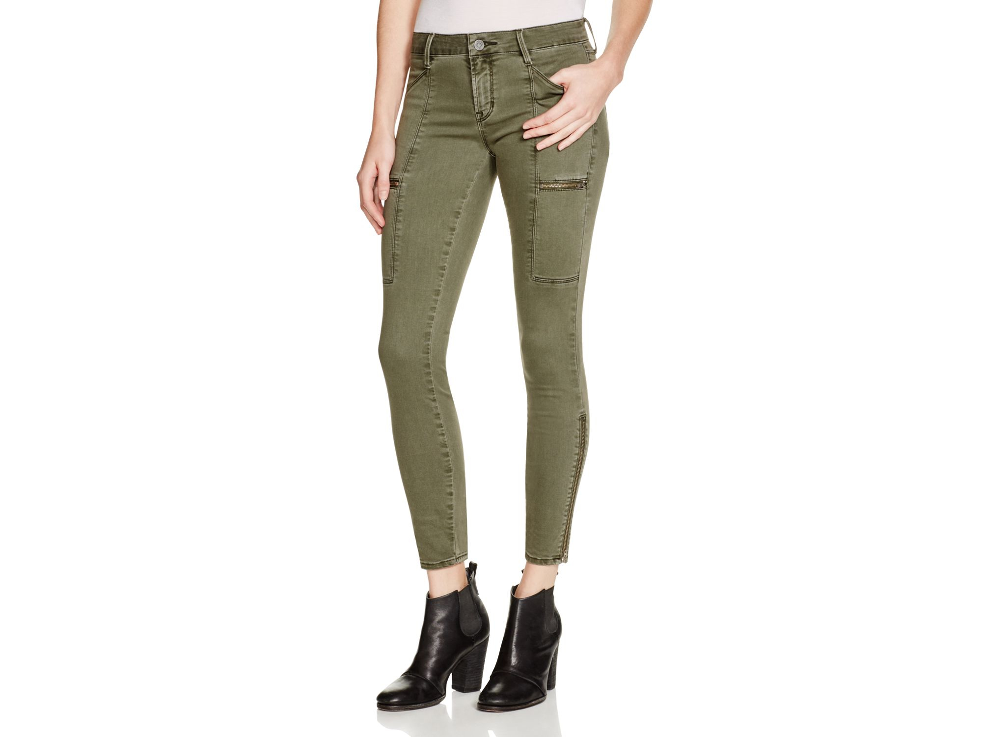 Pistola Hunter Cargo Jeans In Eden in Green | Lyst