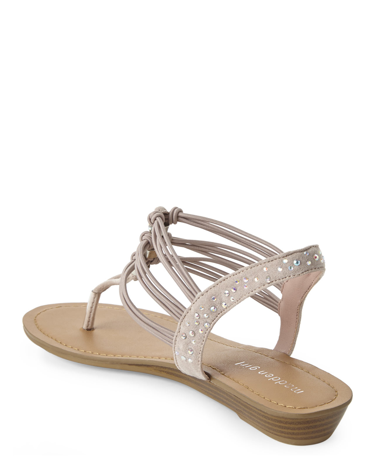 Madden girl Blush Thrill Strappy Sandals in Pink Lyst