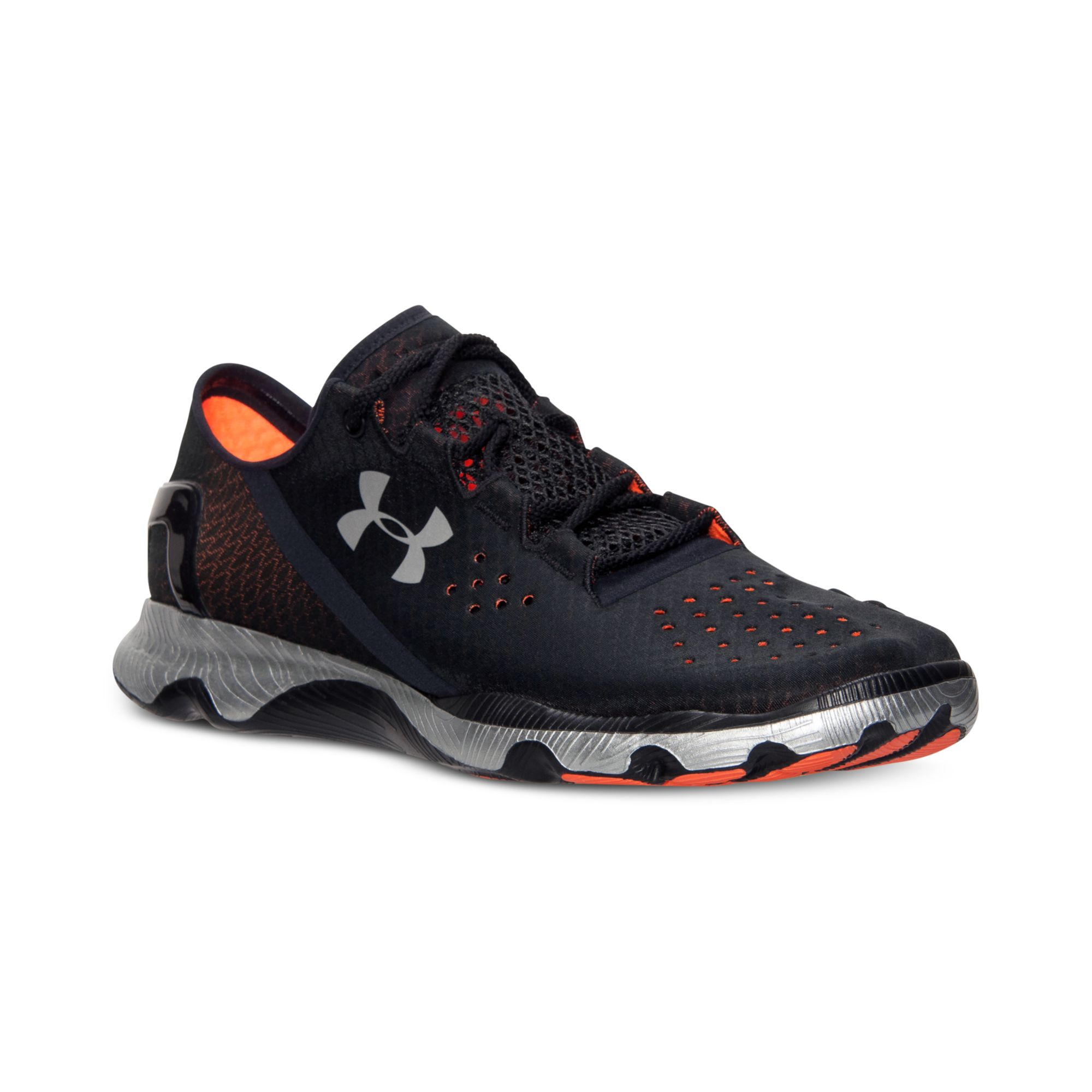 Under Armour Mens Speedform Running Sneakers From Finish Line in Black ...