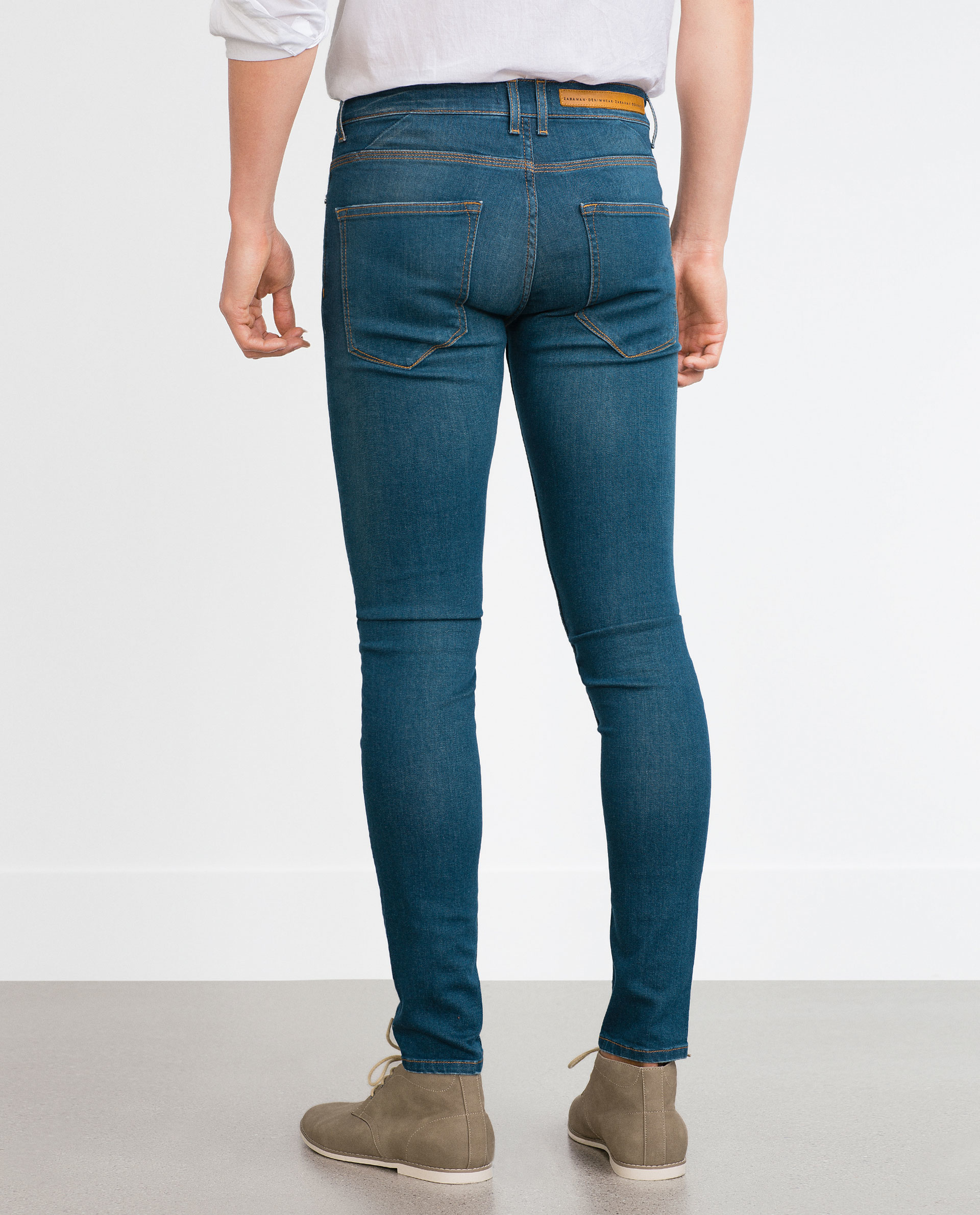Zara Skinny Jeans in Blue for Men (Bluish) | Lyst