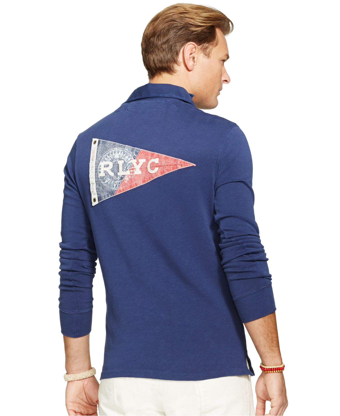 Polo ralph lauren Big And Tall Varsity Jersey Rugby Shirt ...