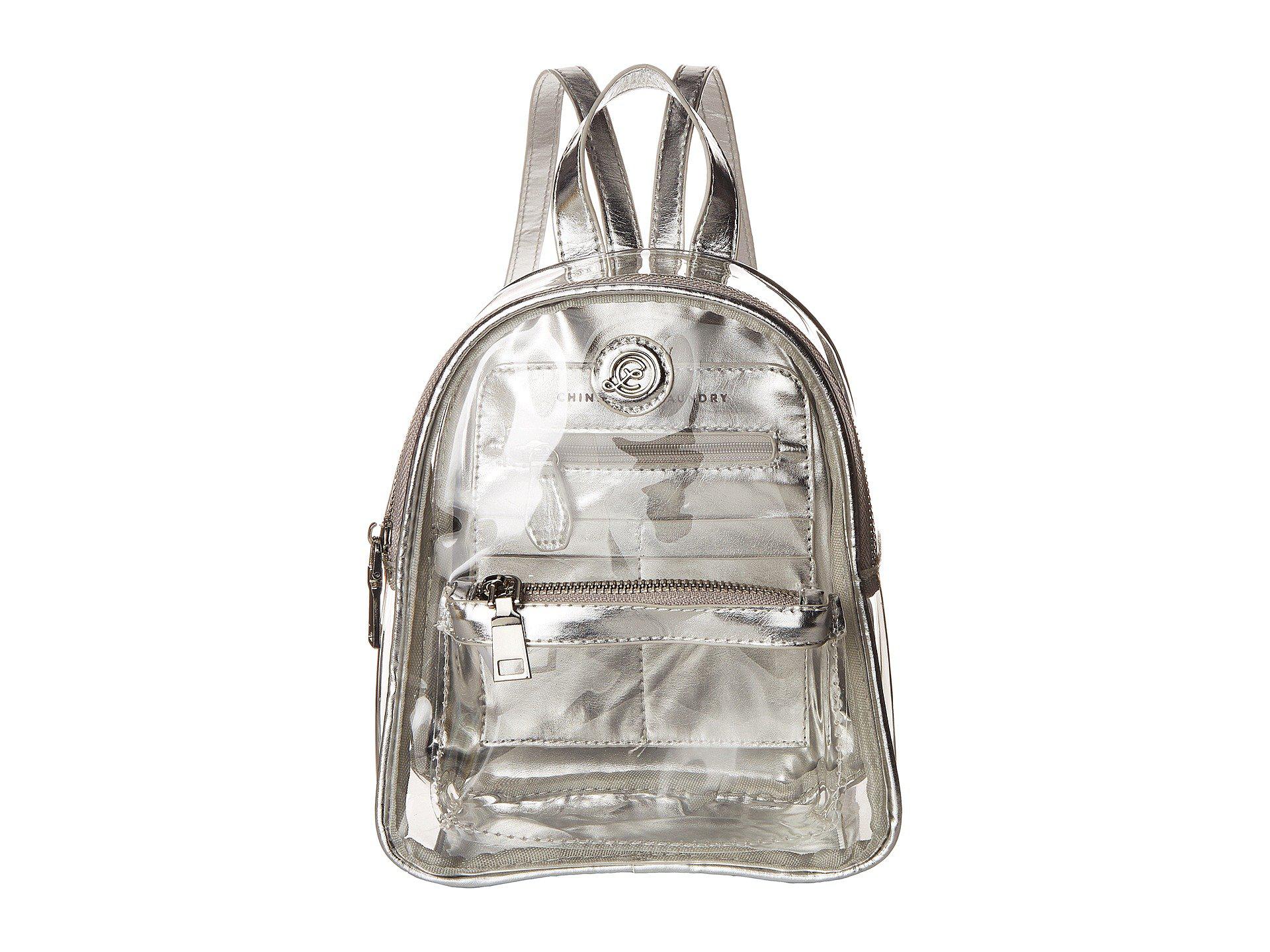 Lyst Chinese Laundry Lucy Clear Tote With Removable Crossbody In Chinese Laundry