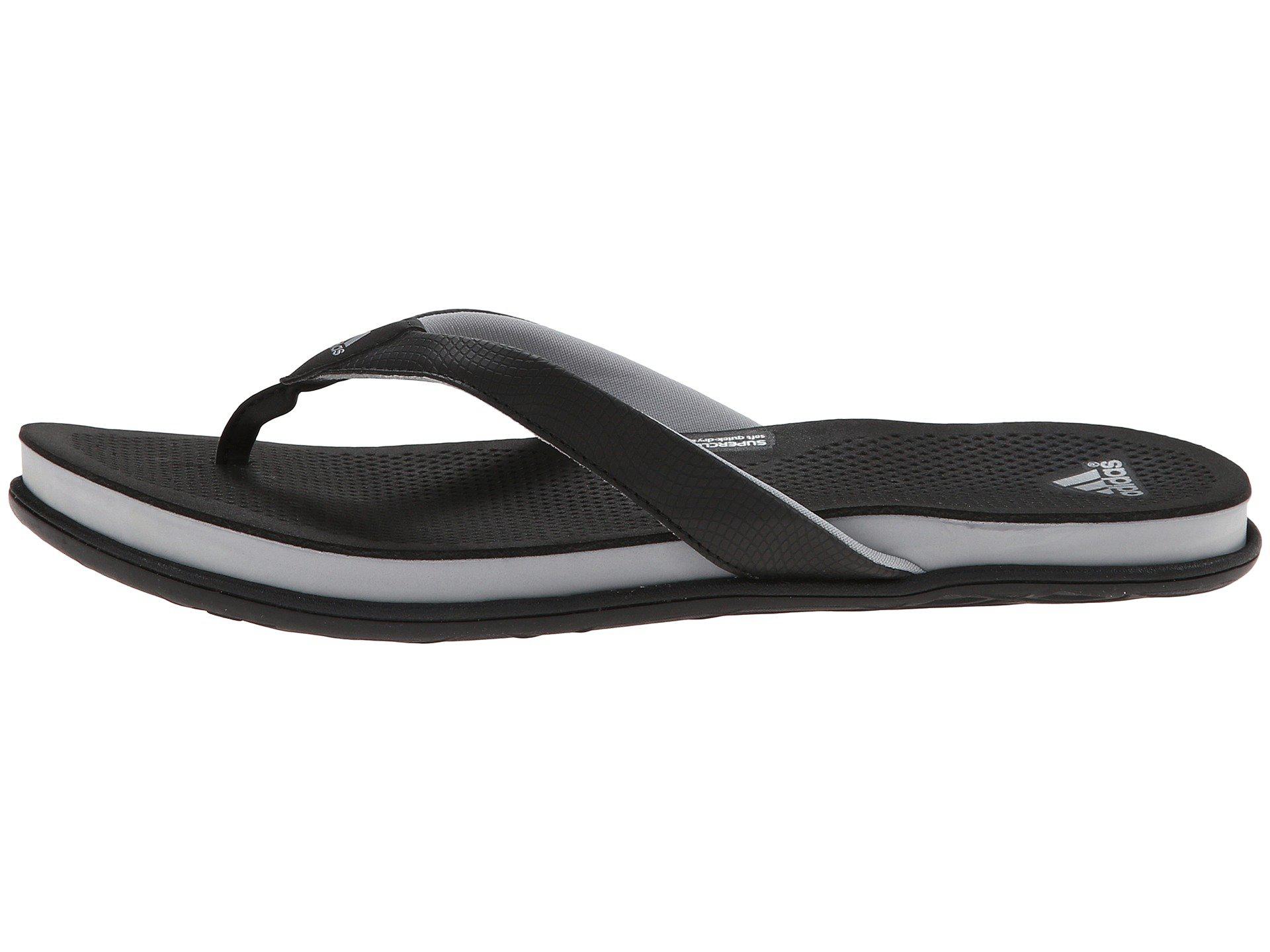 Lyst - adidas Cloudfoam Ultra Thong in Black