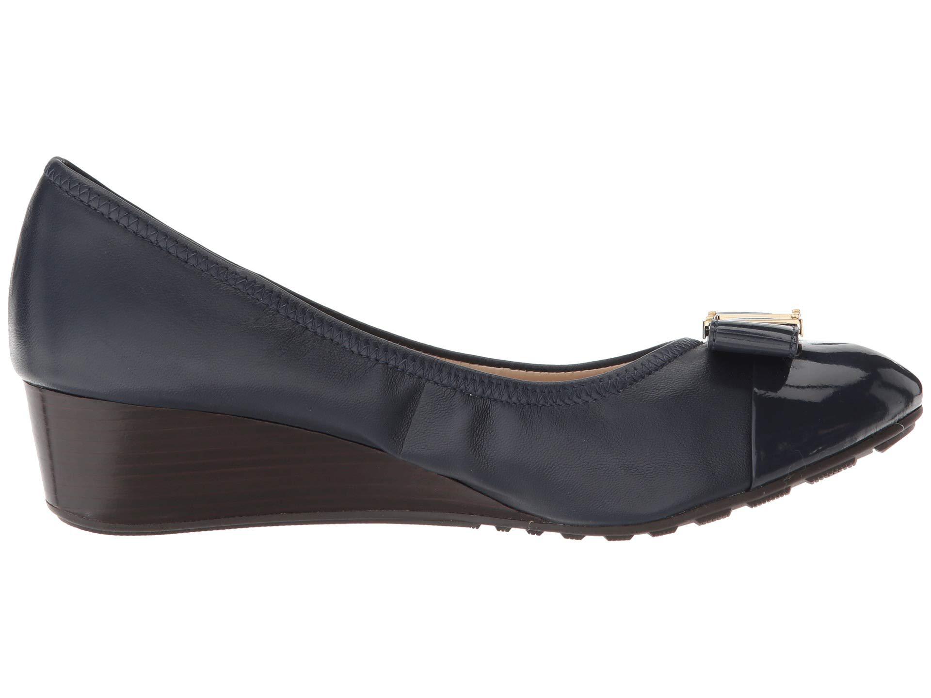 cole haan bow wedge