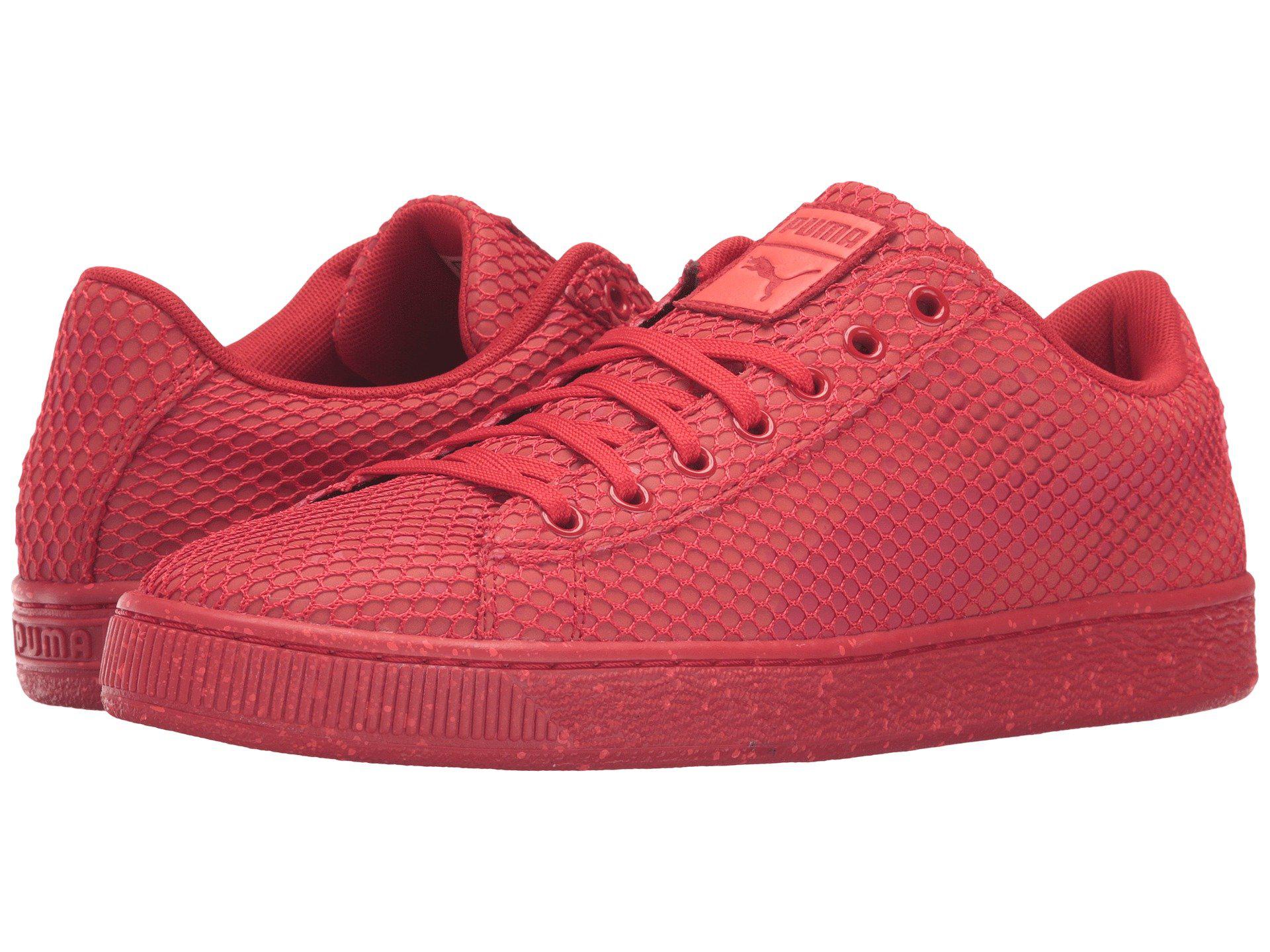 puma basket classic night camo red puma basket classic night camo red
