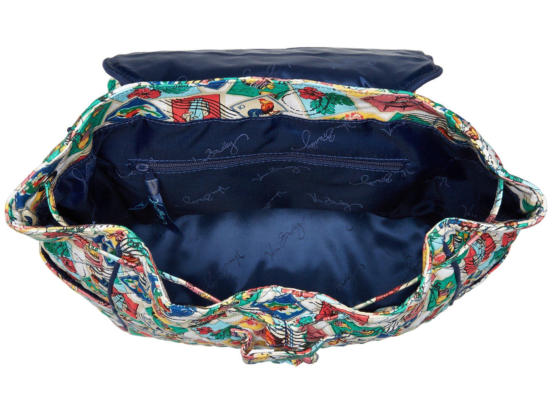 vera bradley drawstring backpack