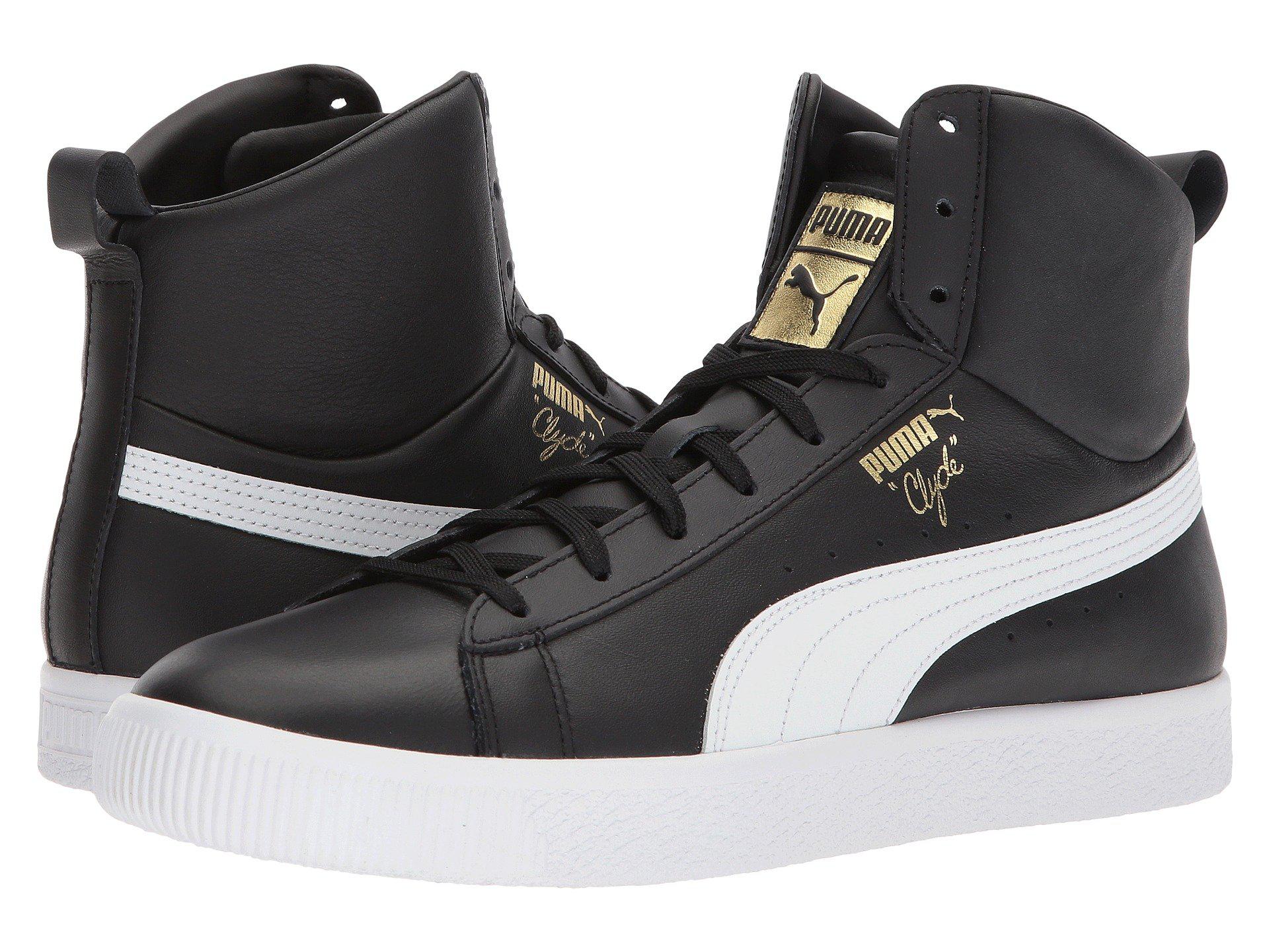 PUMA Clyde Mid Core Foil in Black for Men - Lyst
