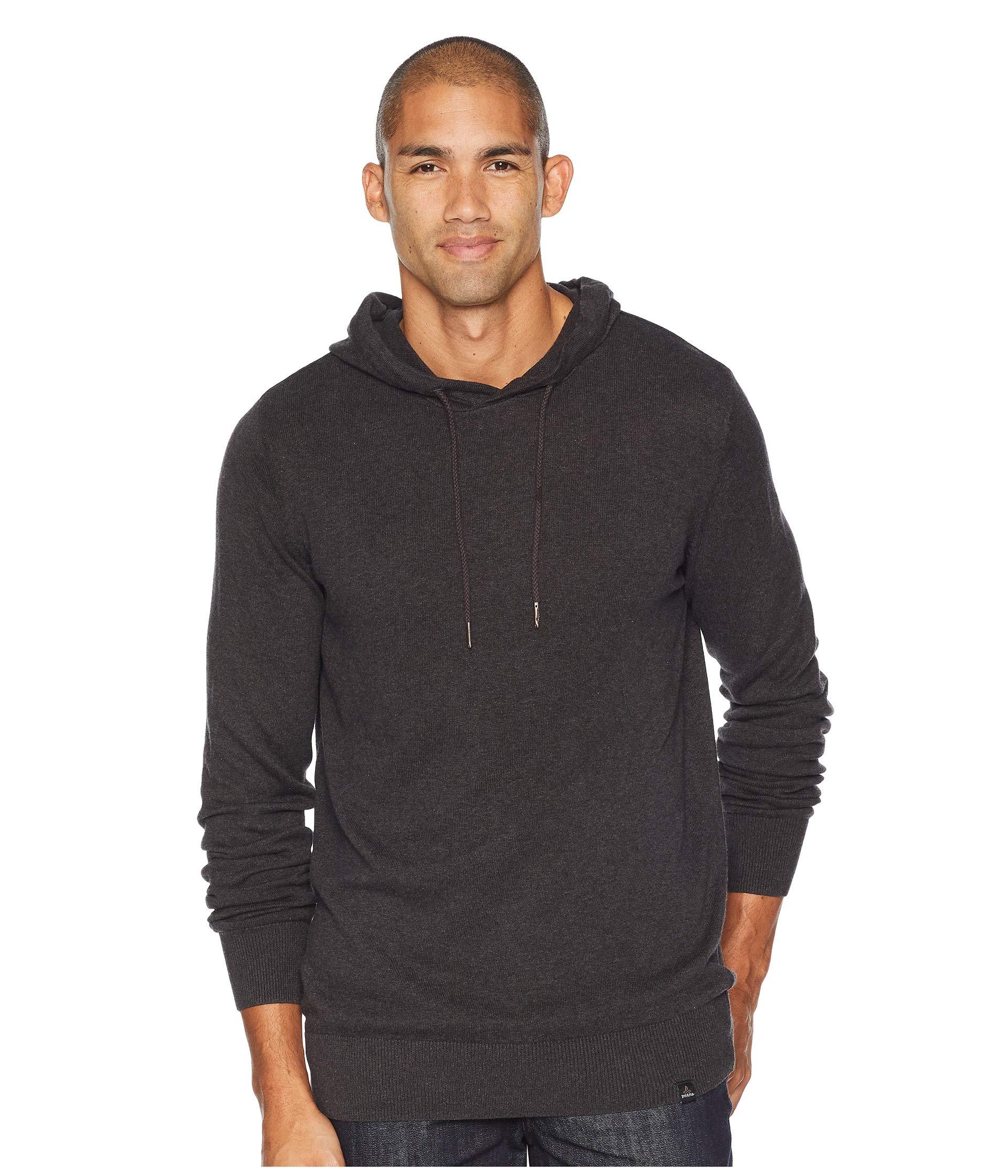 Lyst - Prana Throw On Hooded Sweater in Black for Men