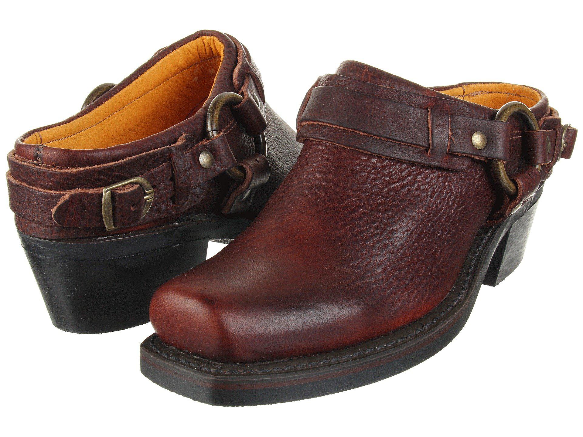 frye harness clog