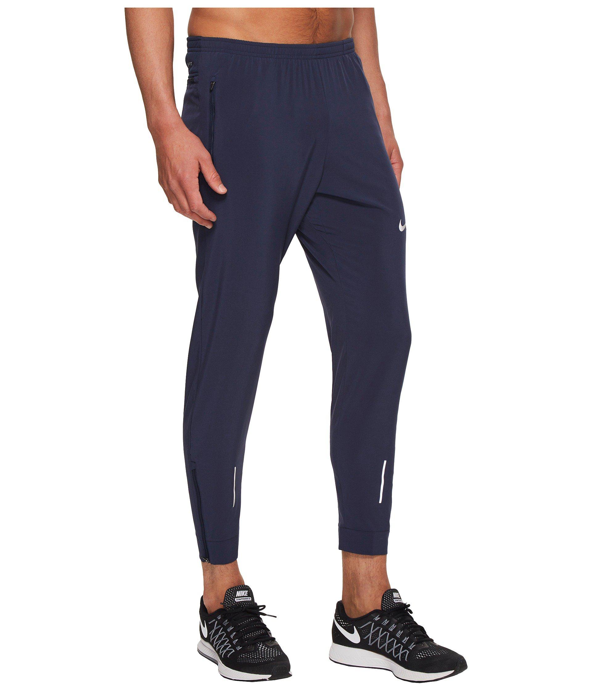 Lyst - Nike Flex Essential Running Pant in Blue for Men