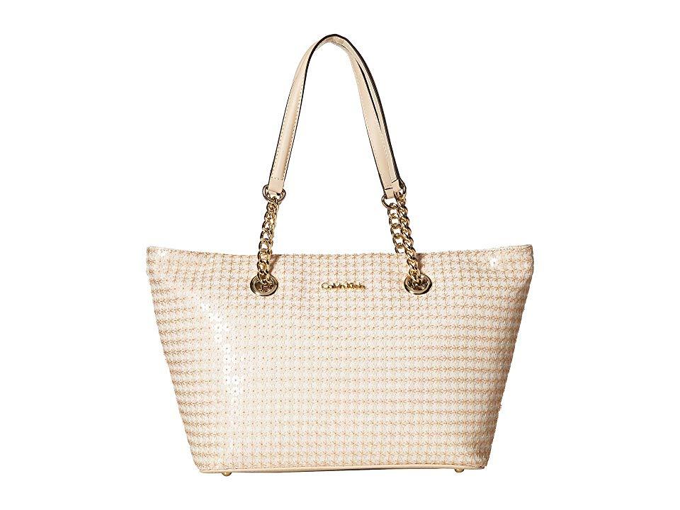 calvin klein florence nylon tote