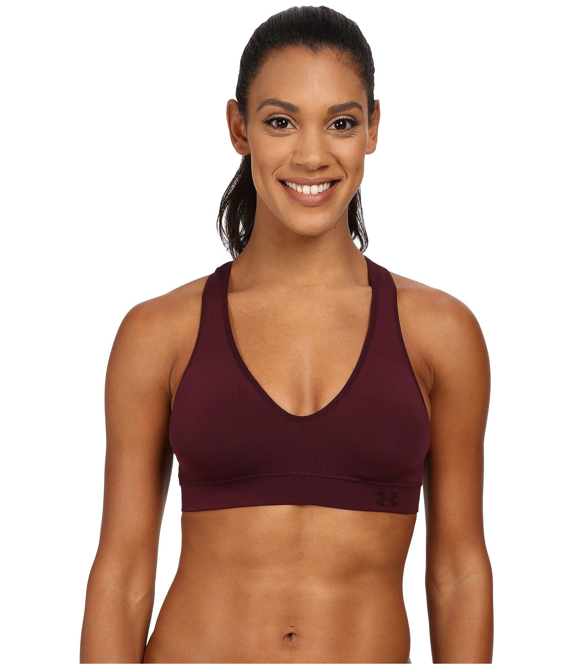 under armour plunge bra