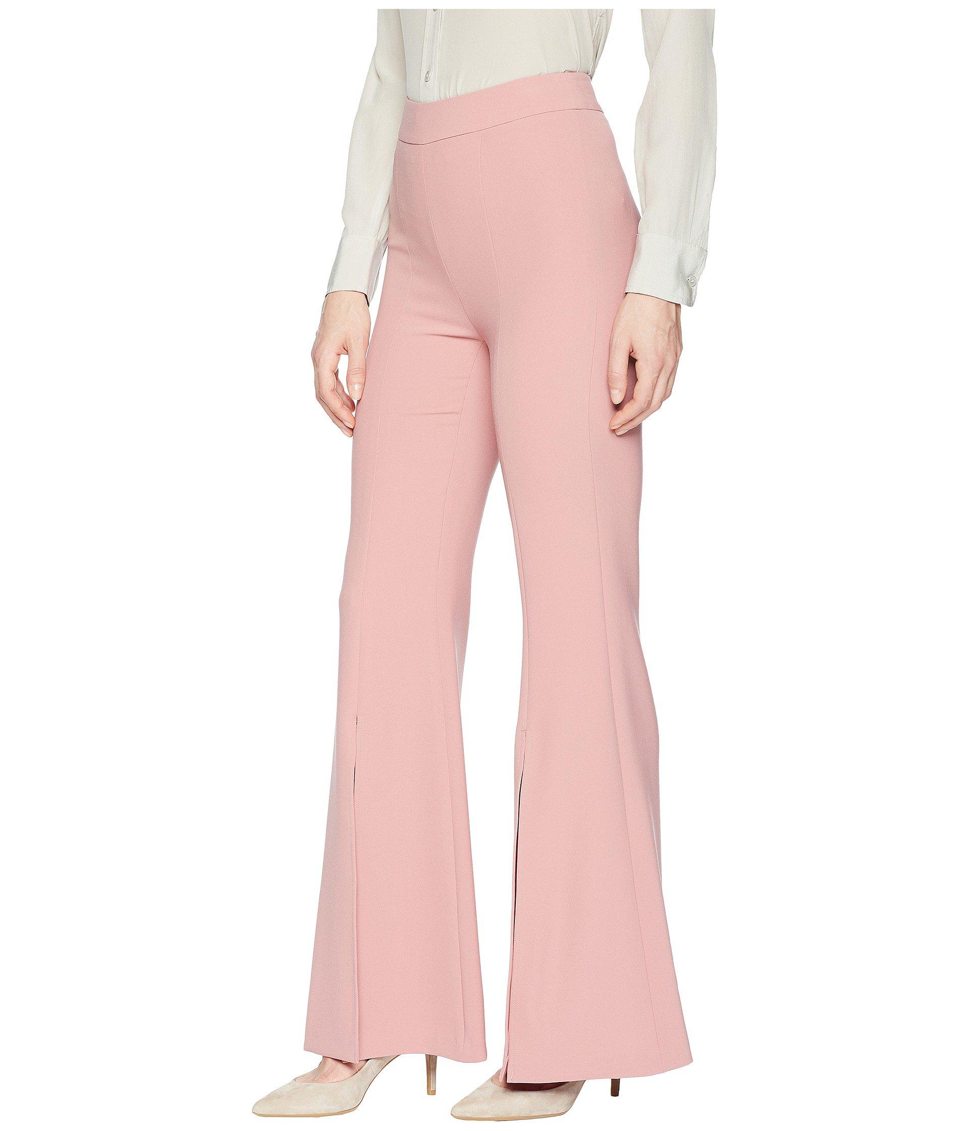 pink bell bottom pants