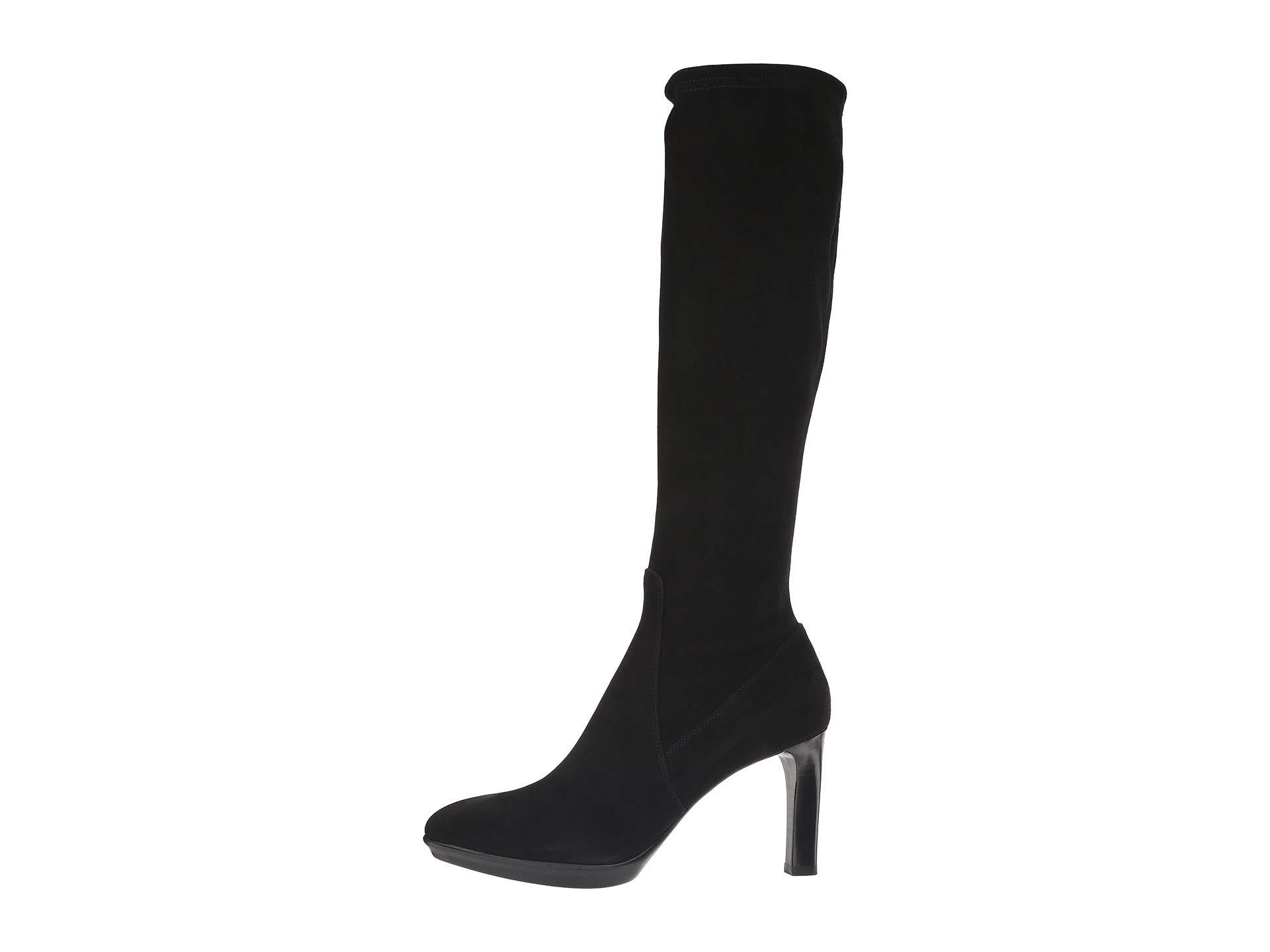 aquatalia rhumba ii stretch suede knee boots