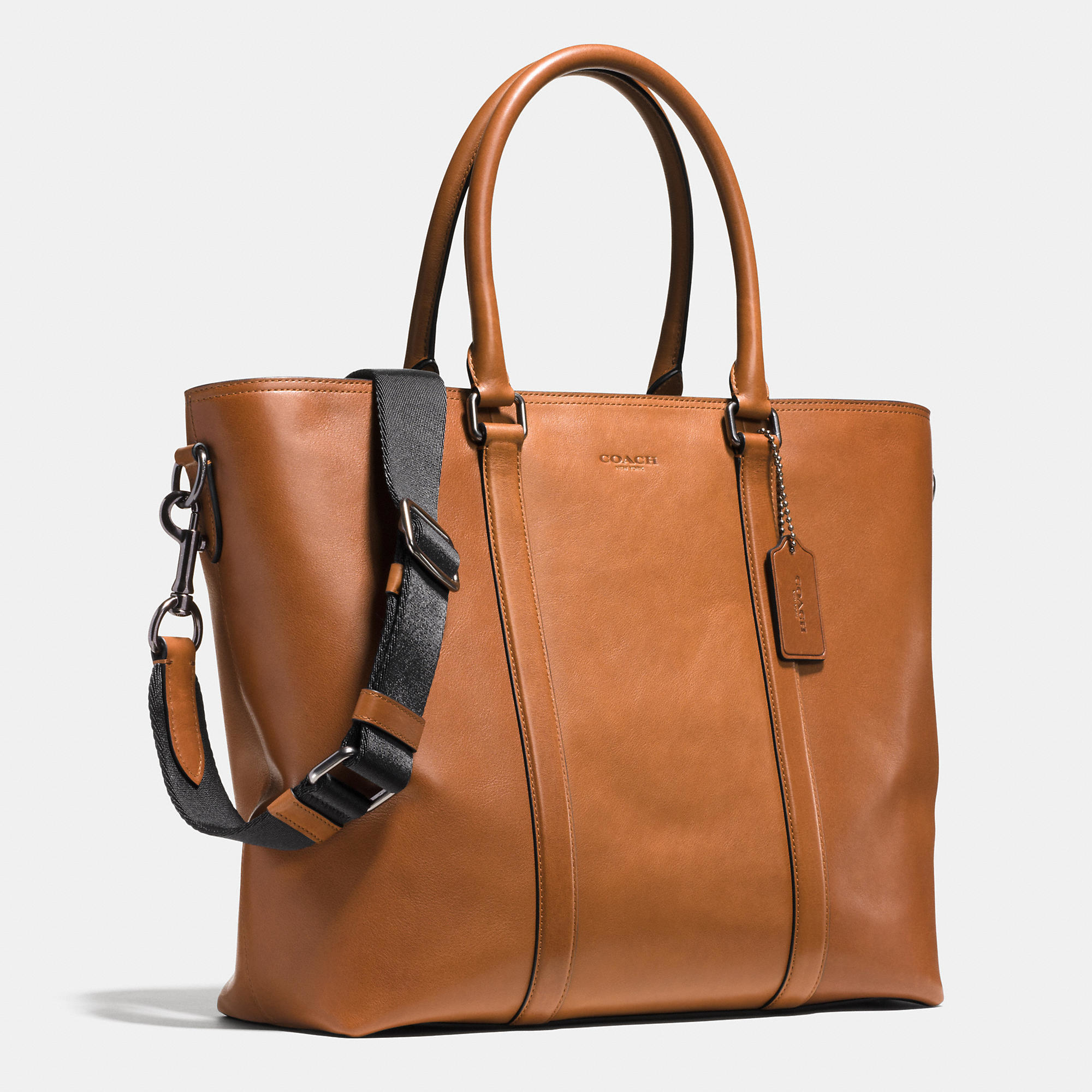 11 iphone cases drop in Calf for Metropolitan Brown Coach In Sport Leather Tote