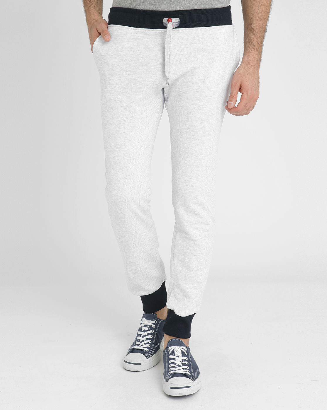 Sweet pants Grey/navy Slim-fit Joggers in Gray for Men (grey) | Lyst