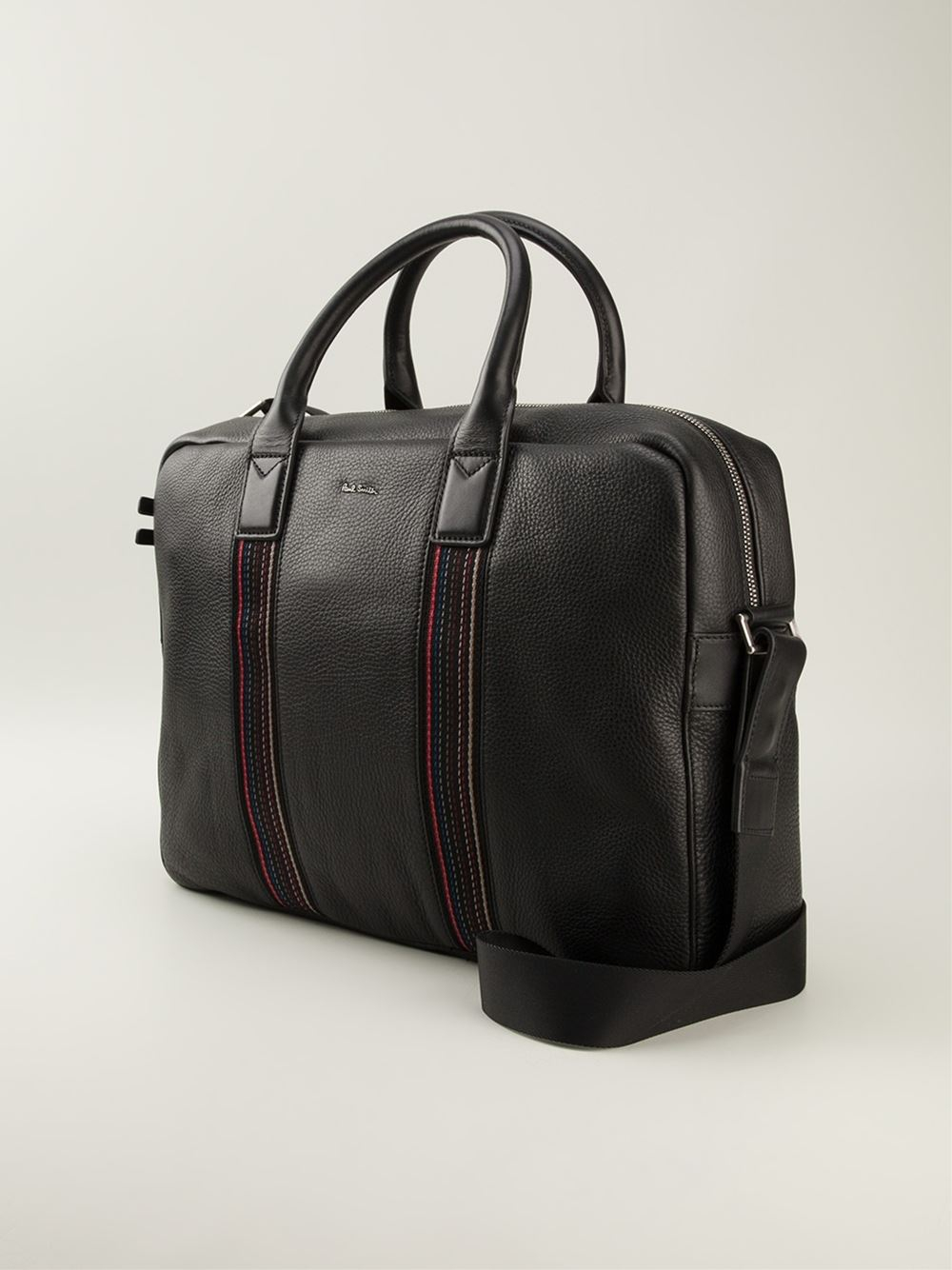 Lyst - Paul smith Classic Laptop Bag in Black for Men