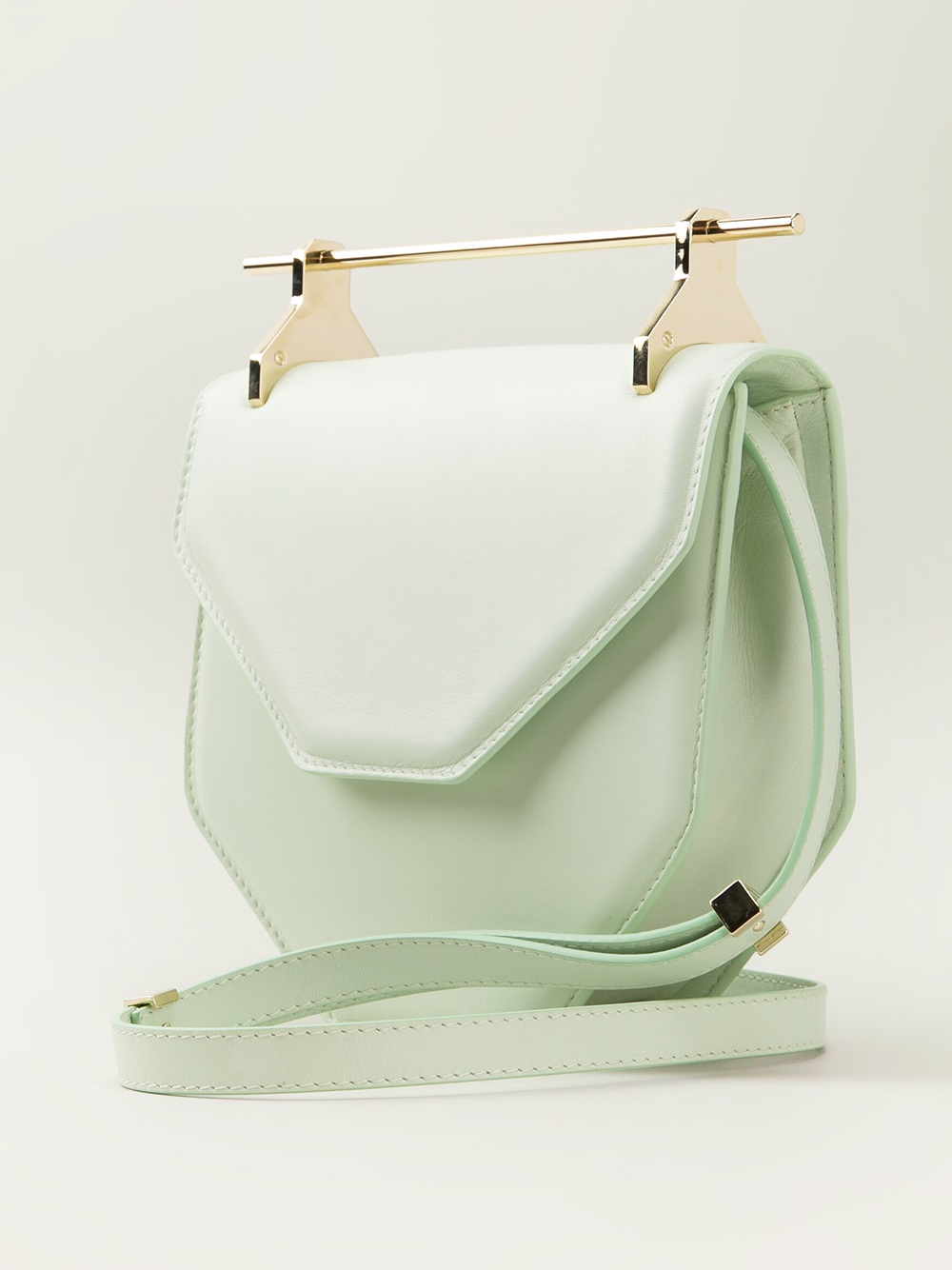 Lyst M2Malletier Flap Closure Shoulder Bag in Green