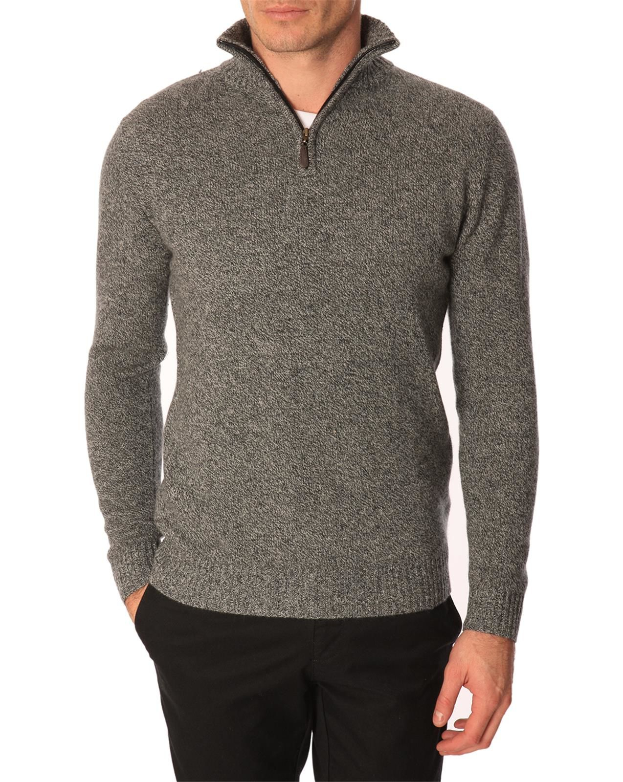Menlook label Vince Grey Cashmere Sweater in Gray for Men (grey) | Lyst