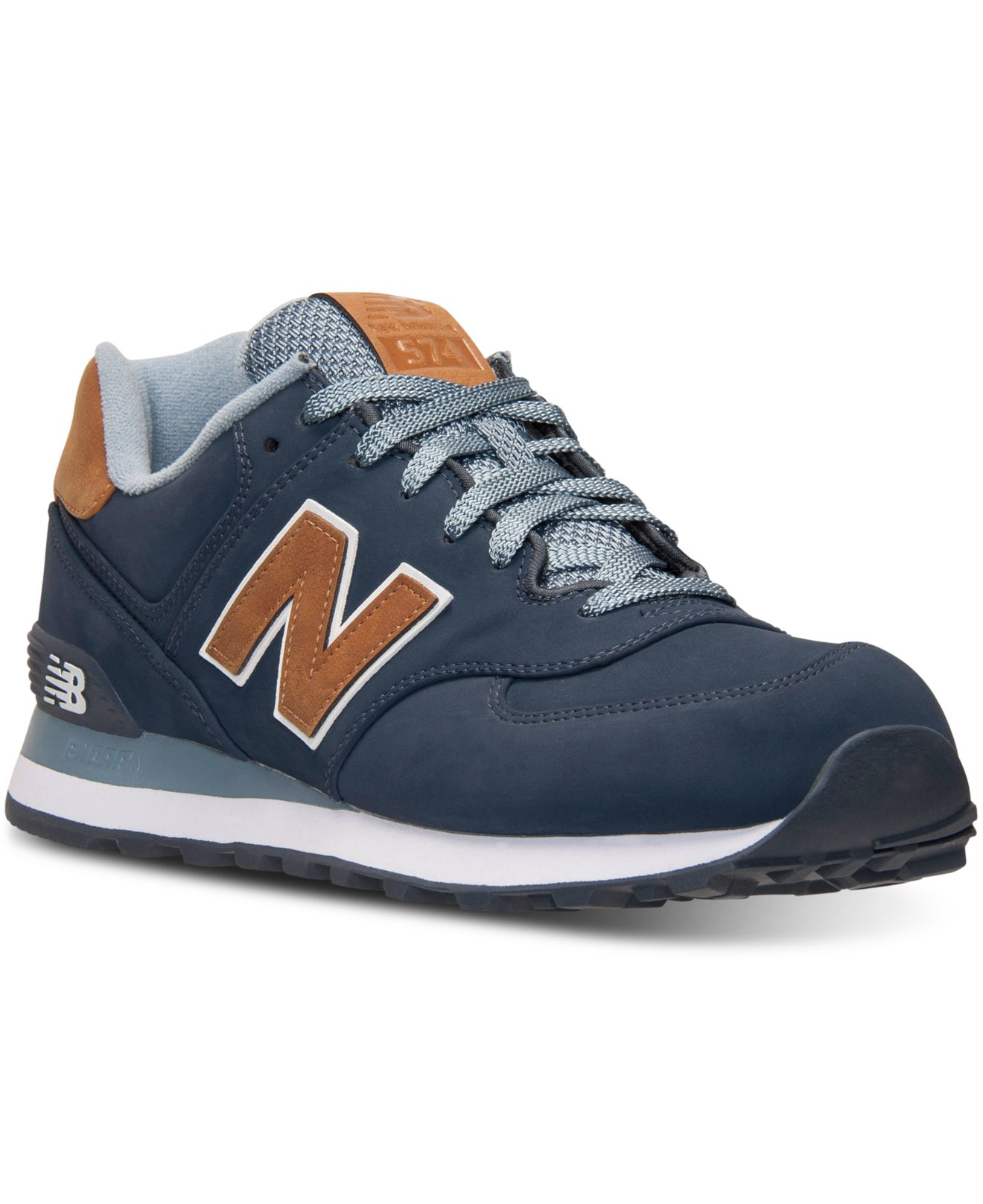 Lyst - New Balance Men's 574 Casual Sneakers From Finish Line in Gray for Men
