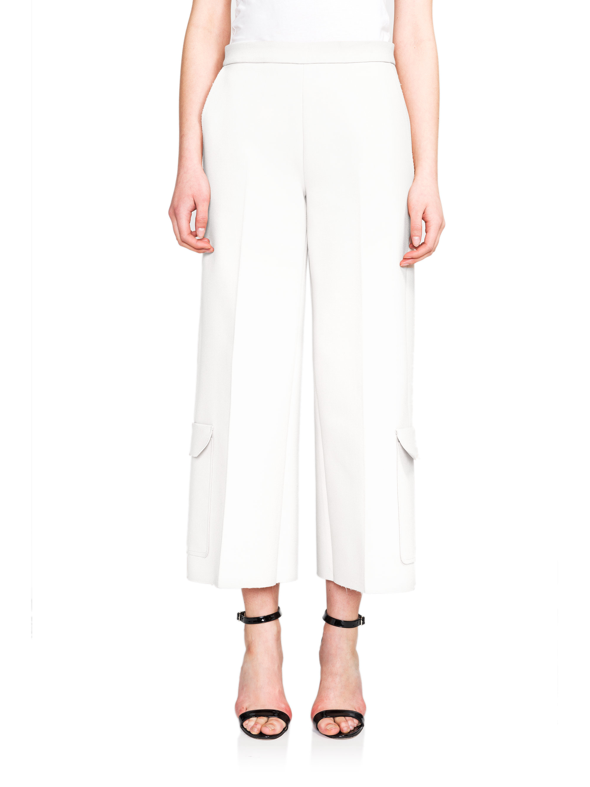 womens cropped wide leg trousers