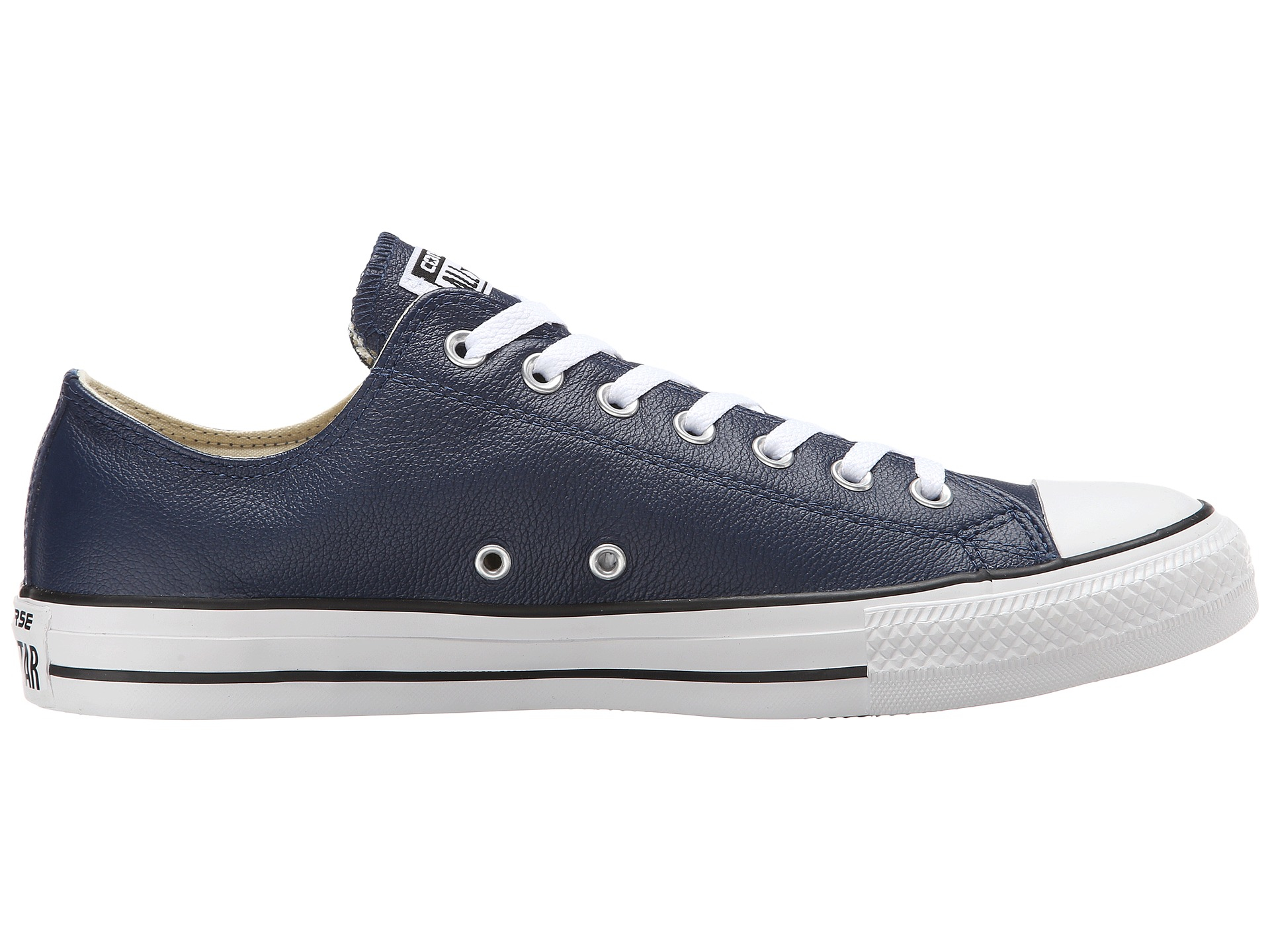 Lyst - Converse Chuck TaylorÂ® All StarÂ® Seasonal Leather Ox in Blue