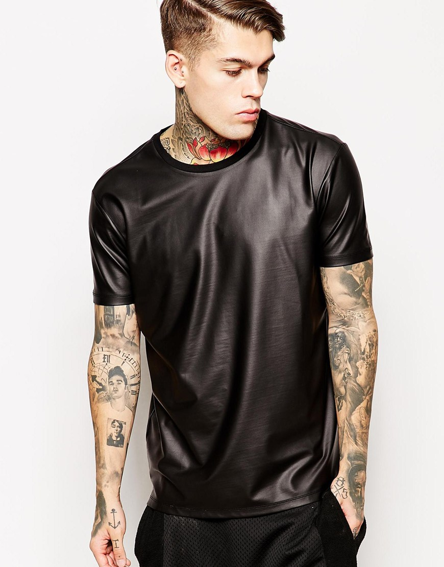 black longline t shirts