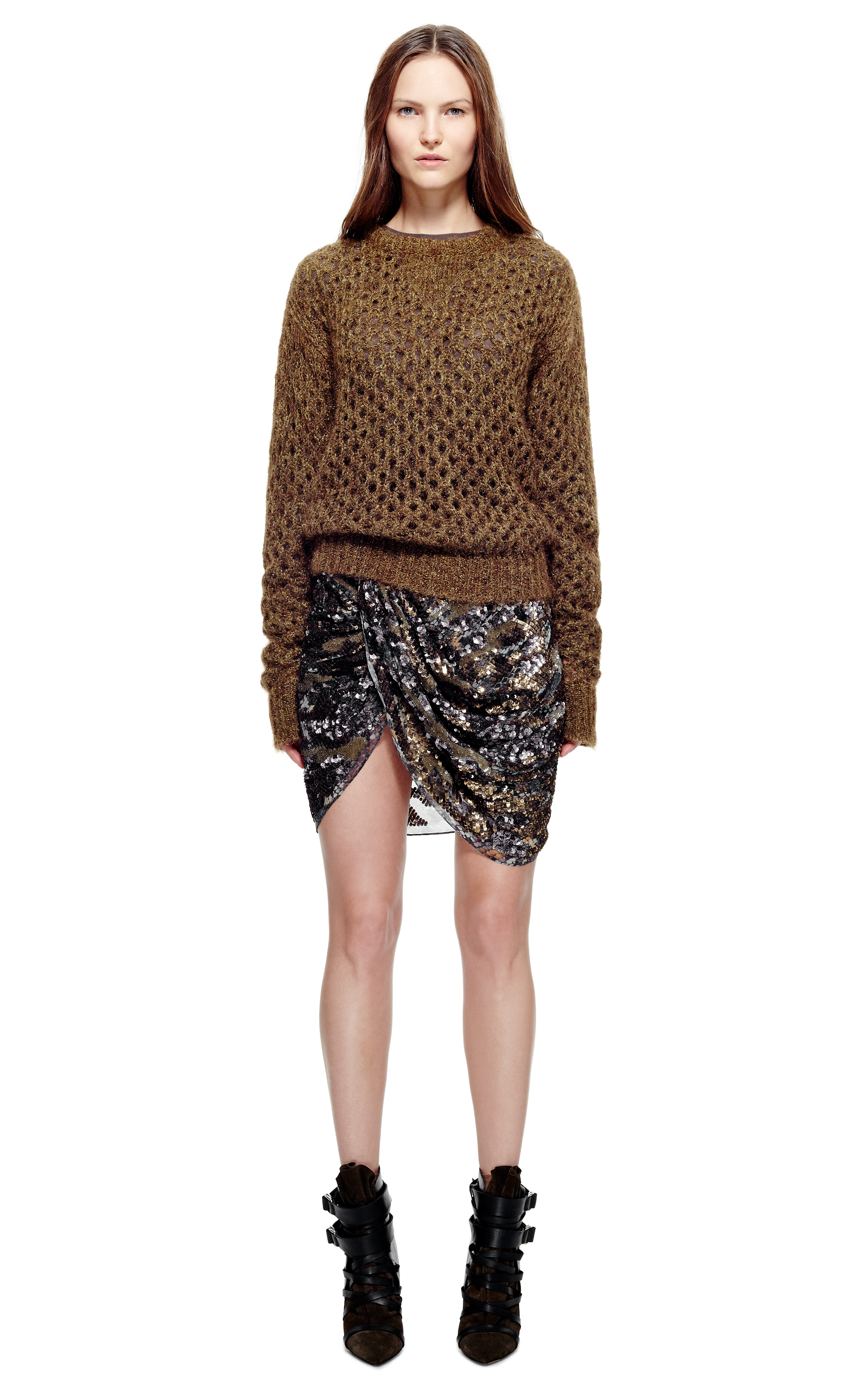 isabel marant sweater green