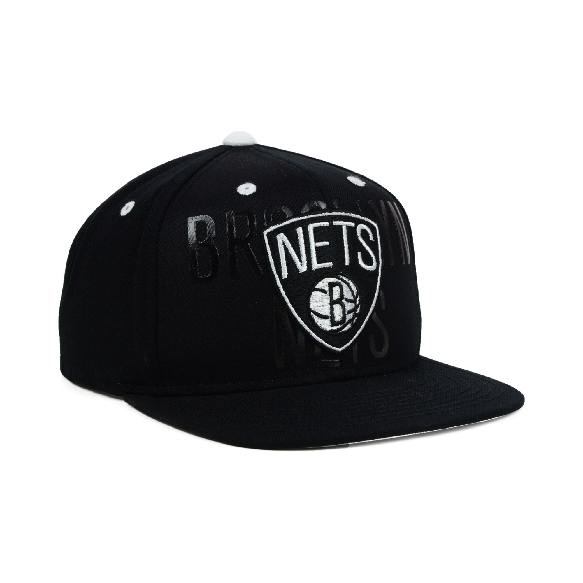 Lyst Adidas Brooklyn Nets Nba Draft Snapback Cap in Black for Men