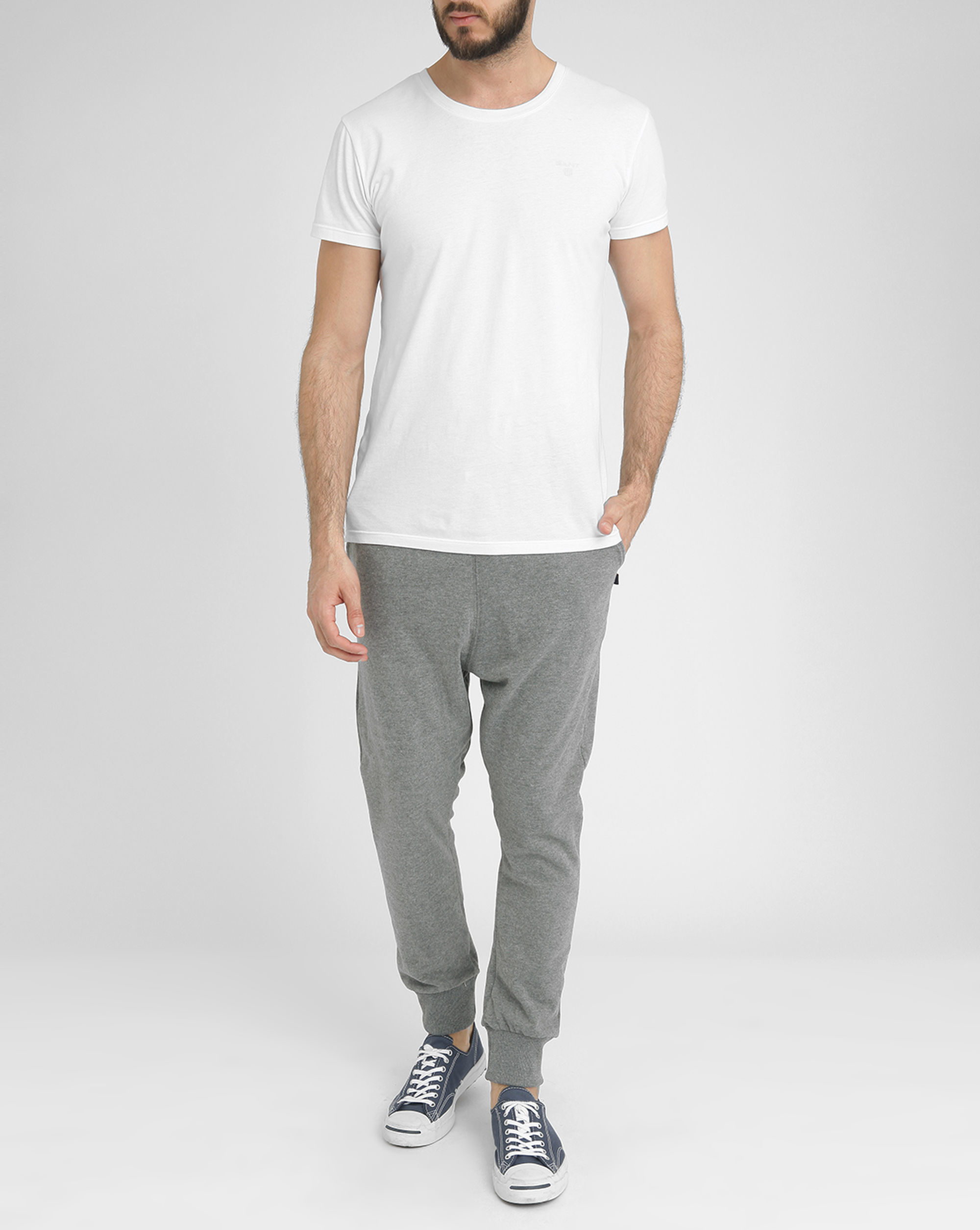 Sweet pants Dark Mottled Grey Loose-fit Joggers in Gray for Men | Lyst